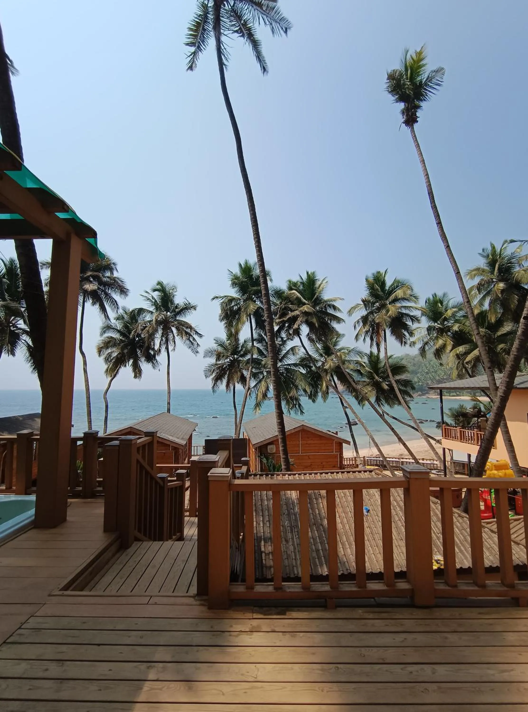 Sea view in Cola Goa Beach Resort