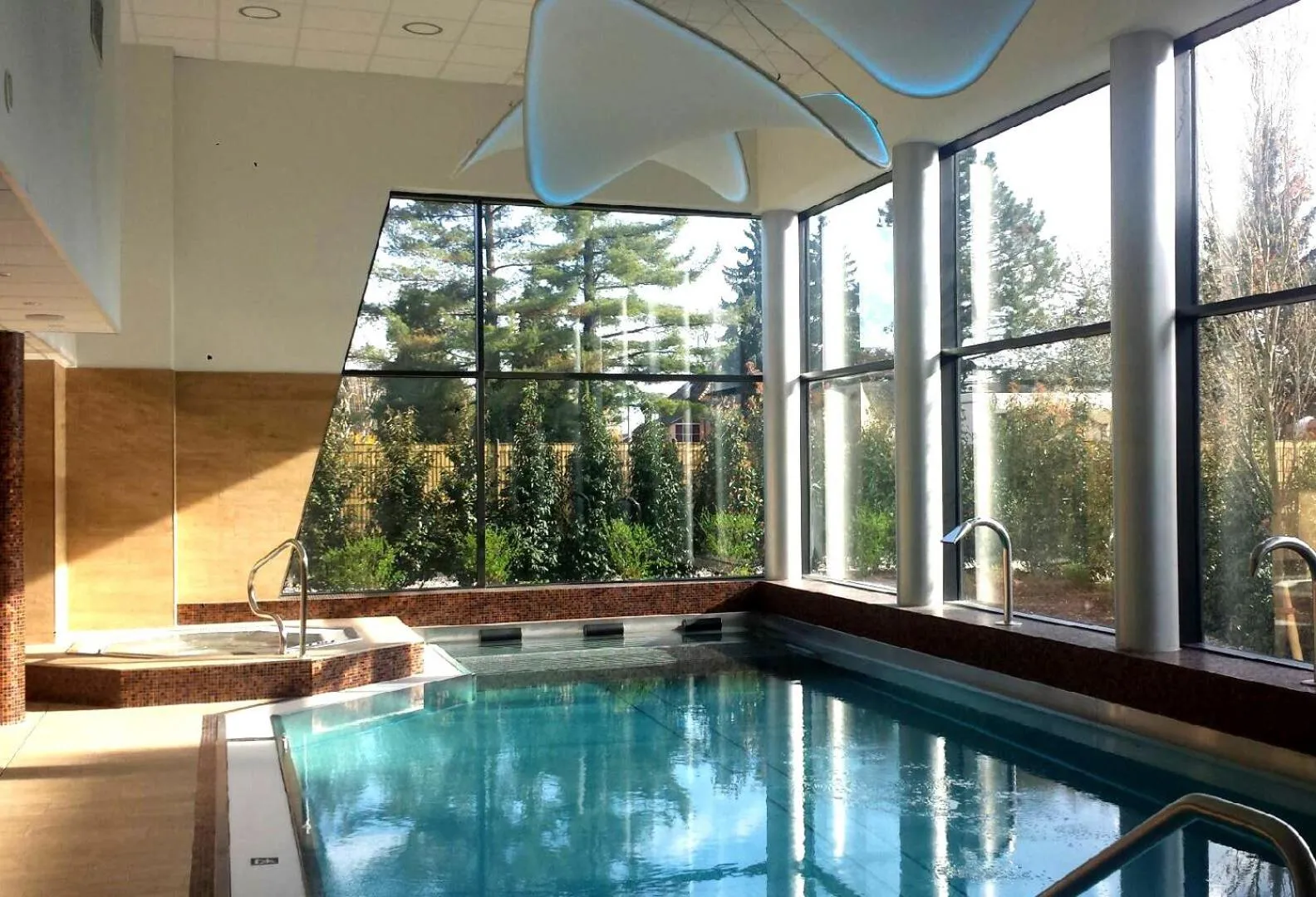 Swimming pool in Mercure Bale Mulhouse Aeroport