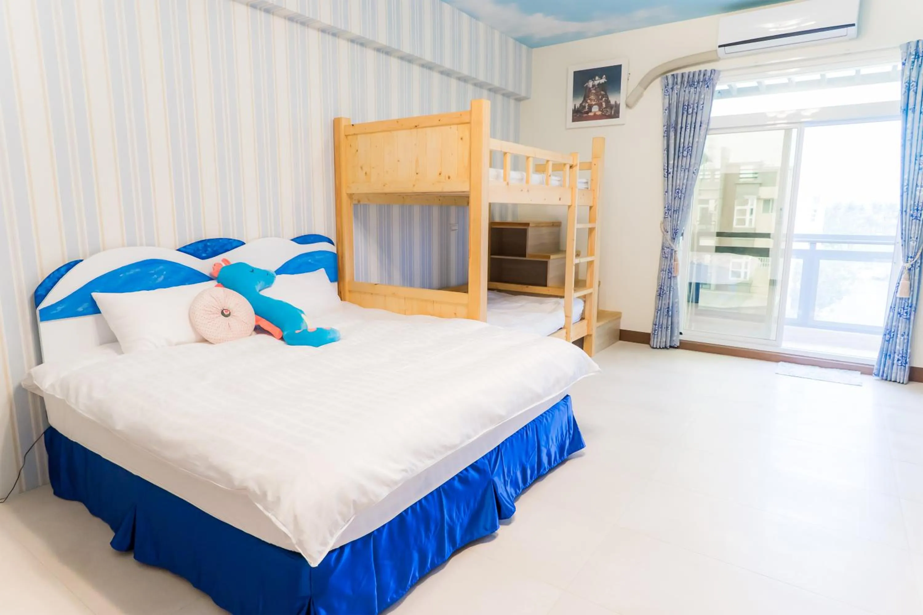 Bed in Books & Woods Bed and Breakfast