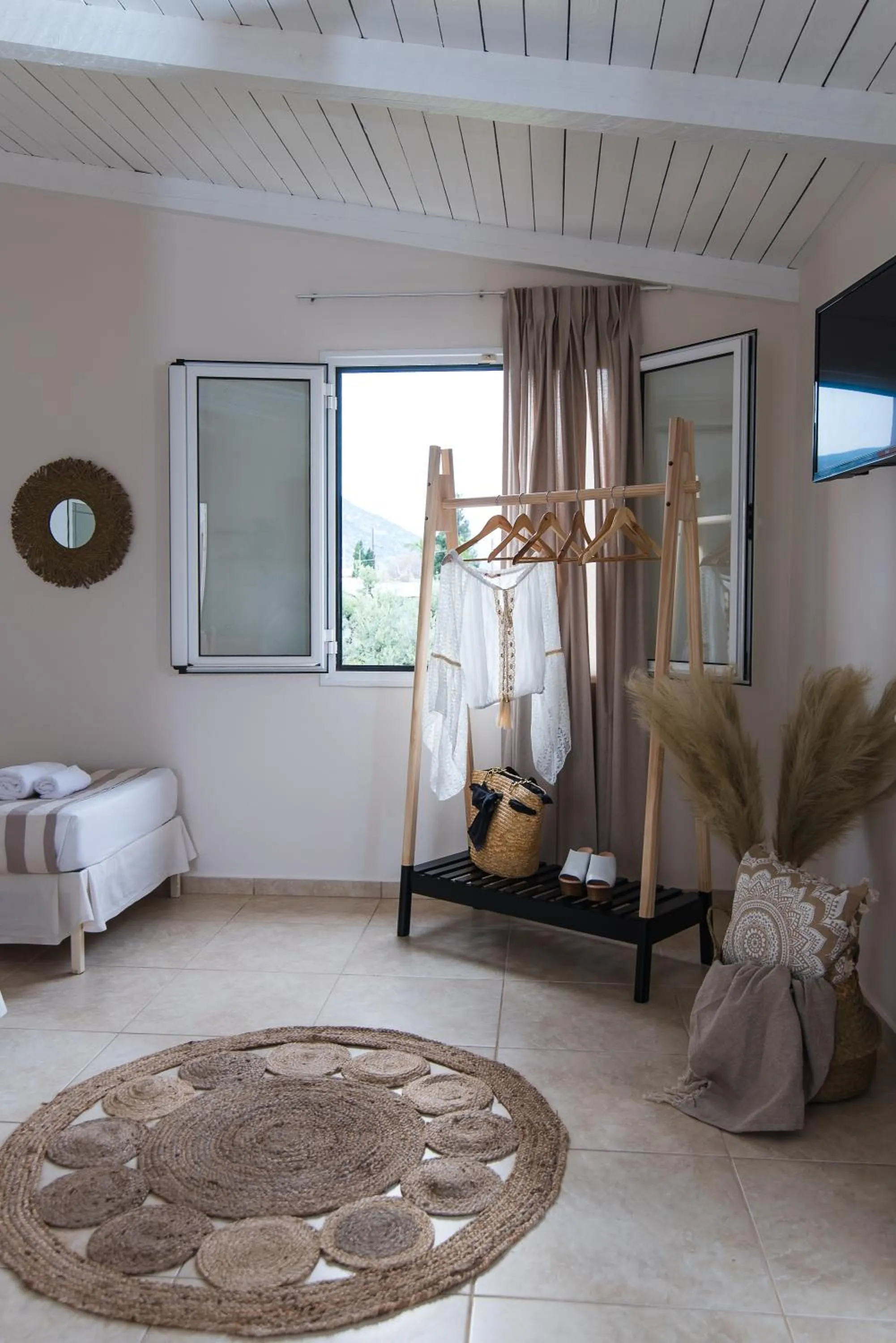 Decorative detail, Bed in Le Palme