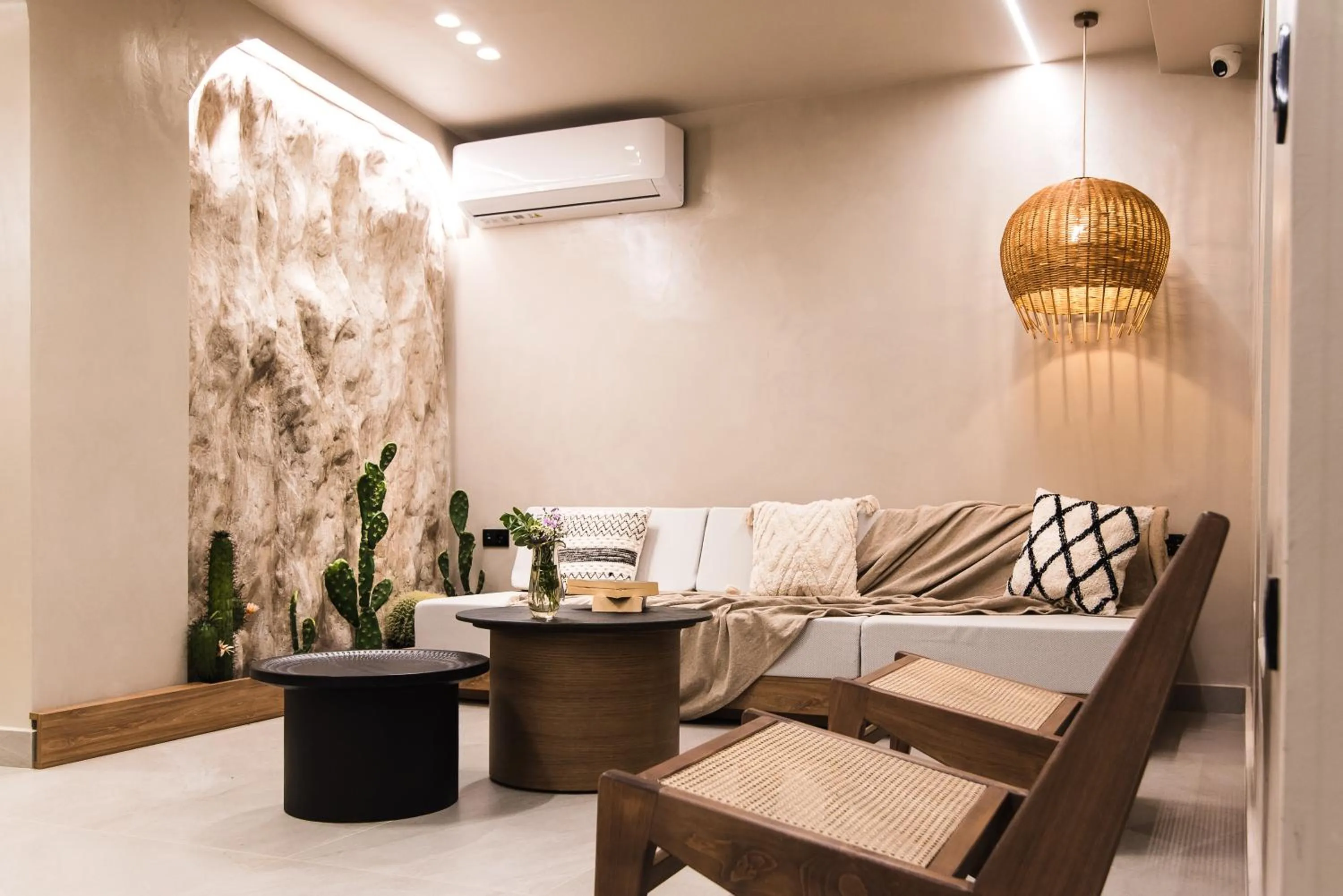 Lobby or reception in Le Palme