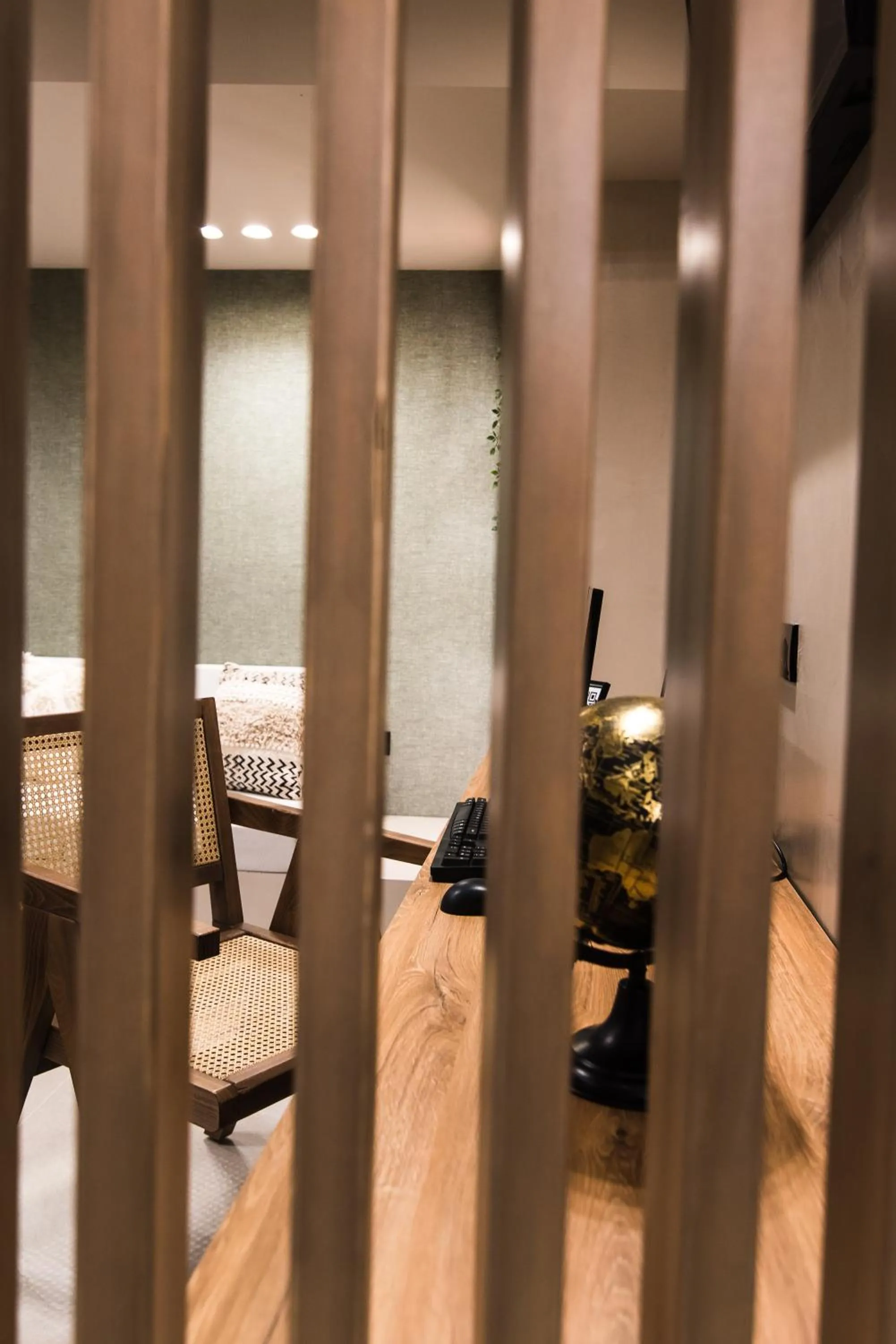 Text overlay in Le Palme