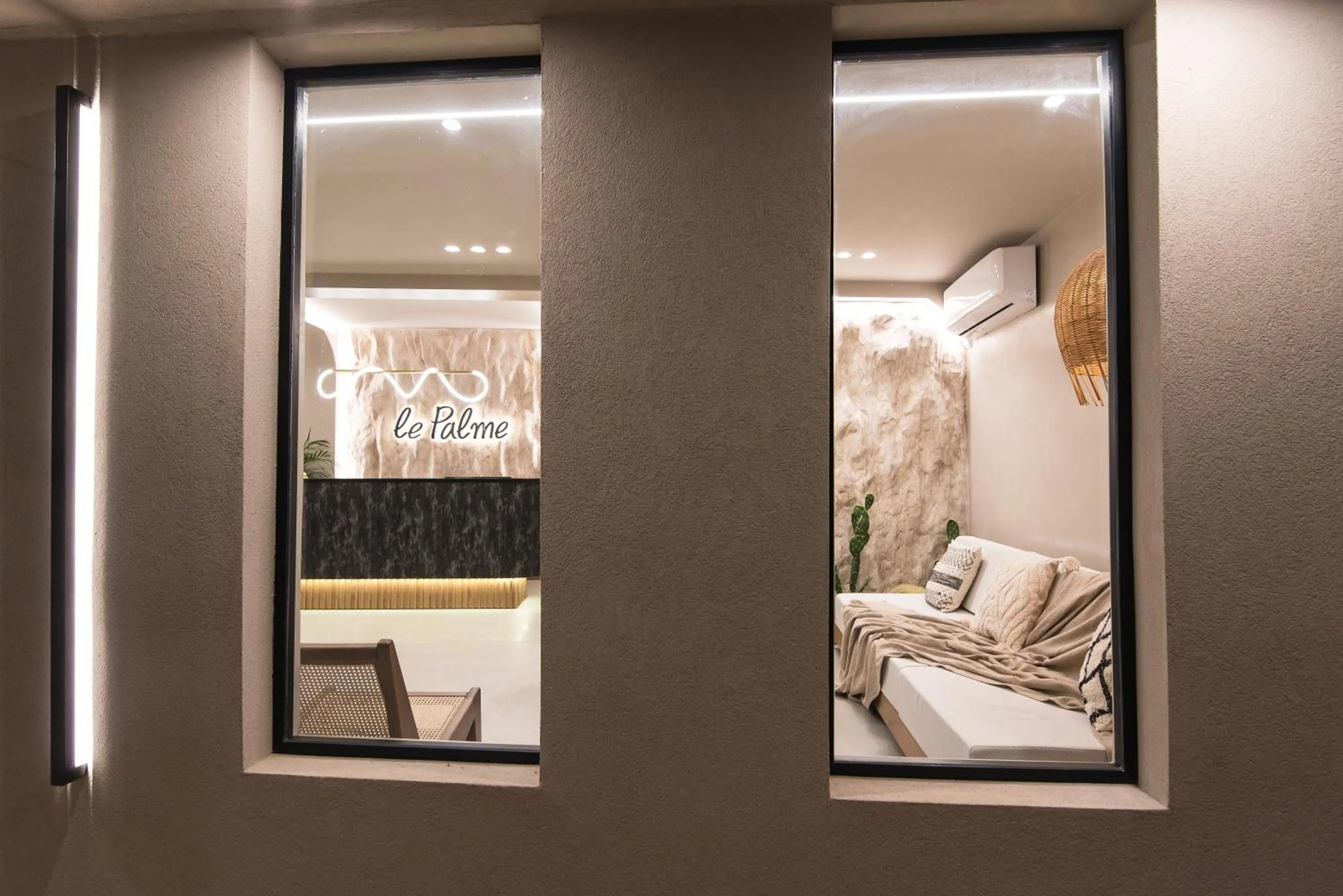 Lobby or reception in Le Palme