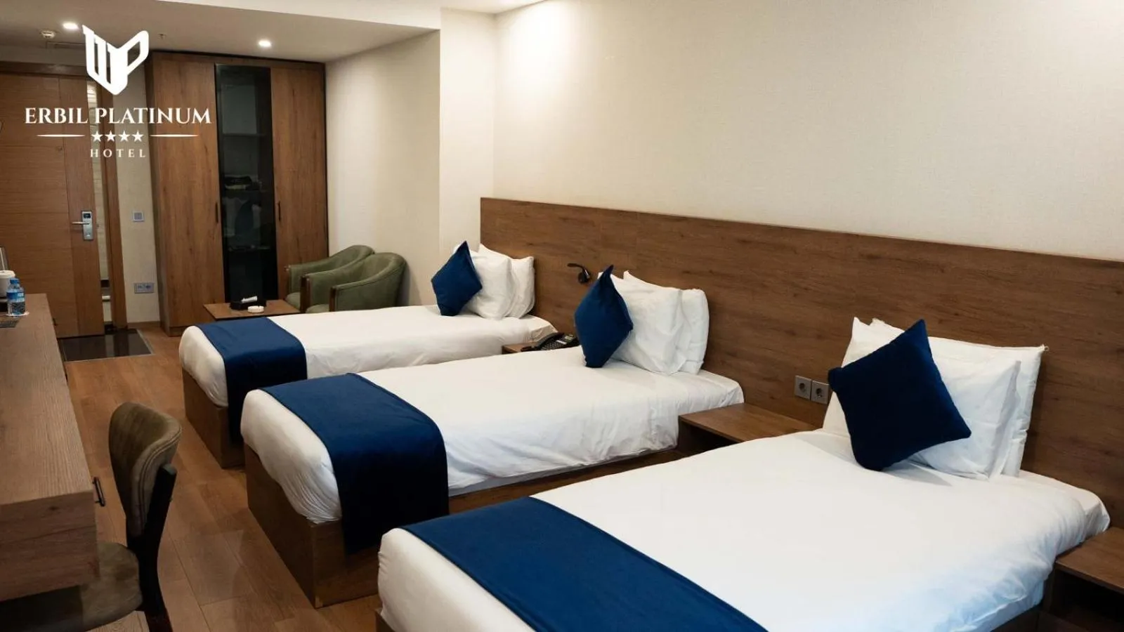 Triple Room with Balcony in Erbil Platinum Hotel