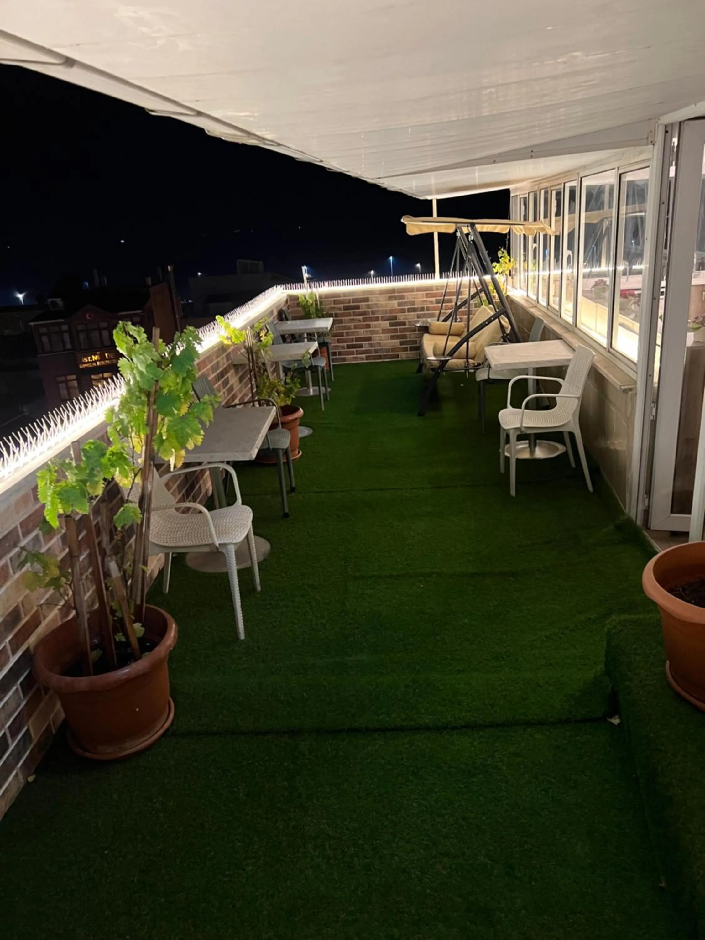 Patio in My Holiday Time Hotel