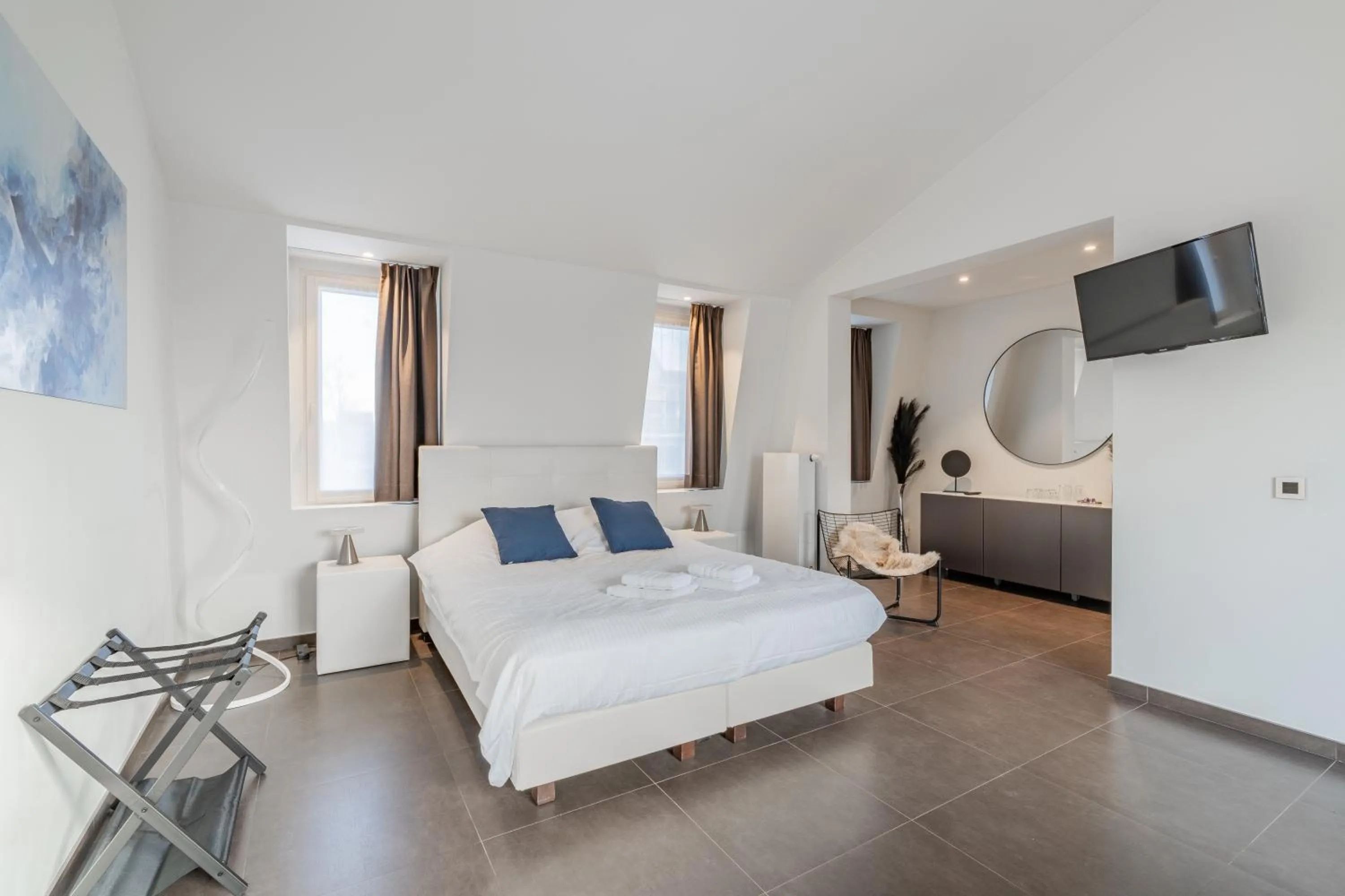 Bed in Maison Bruges