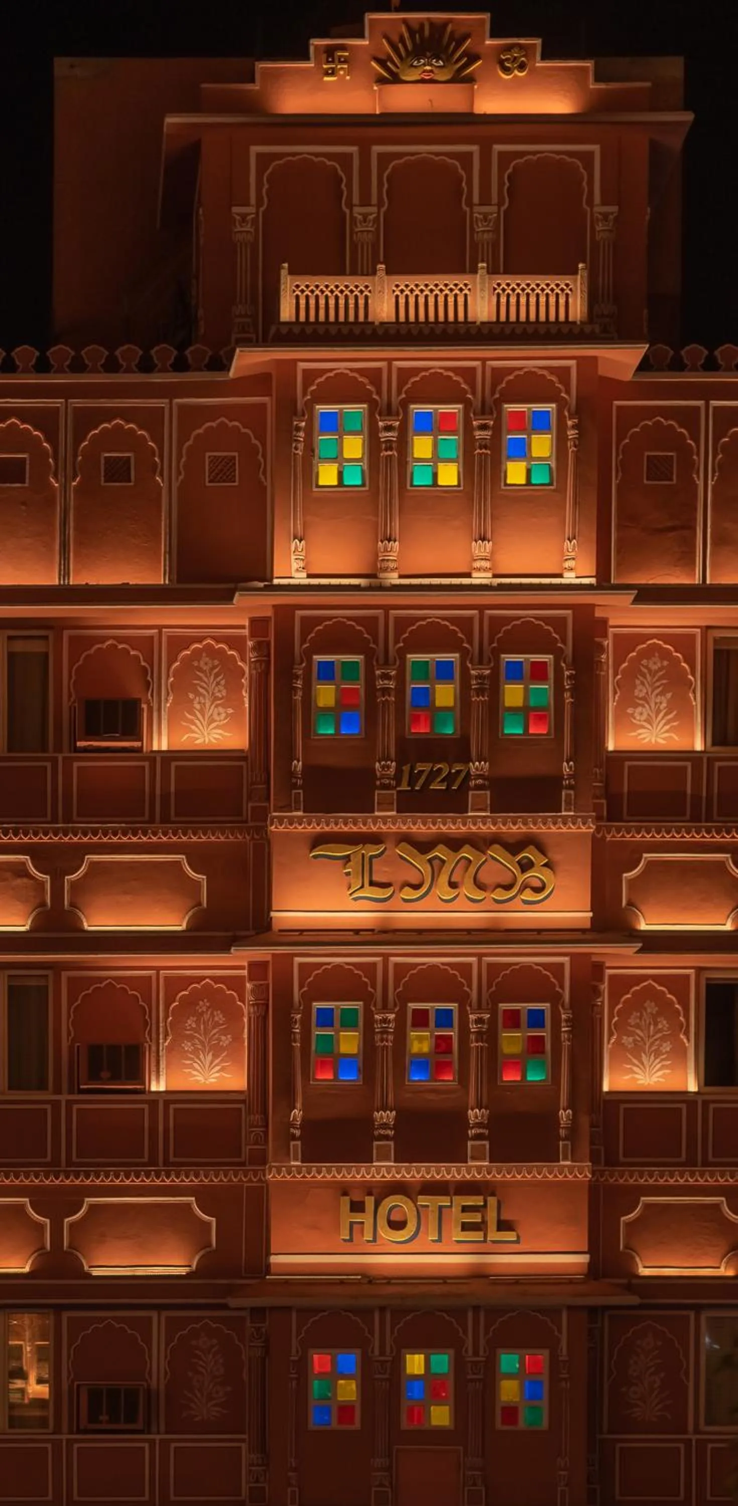 Night in LMB Hotel City Centre, Jaipur