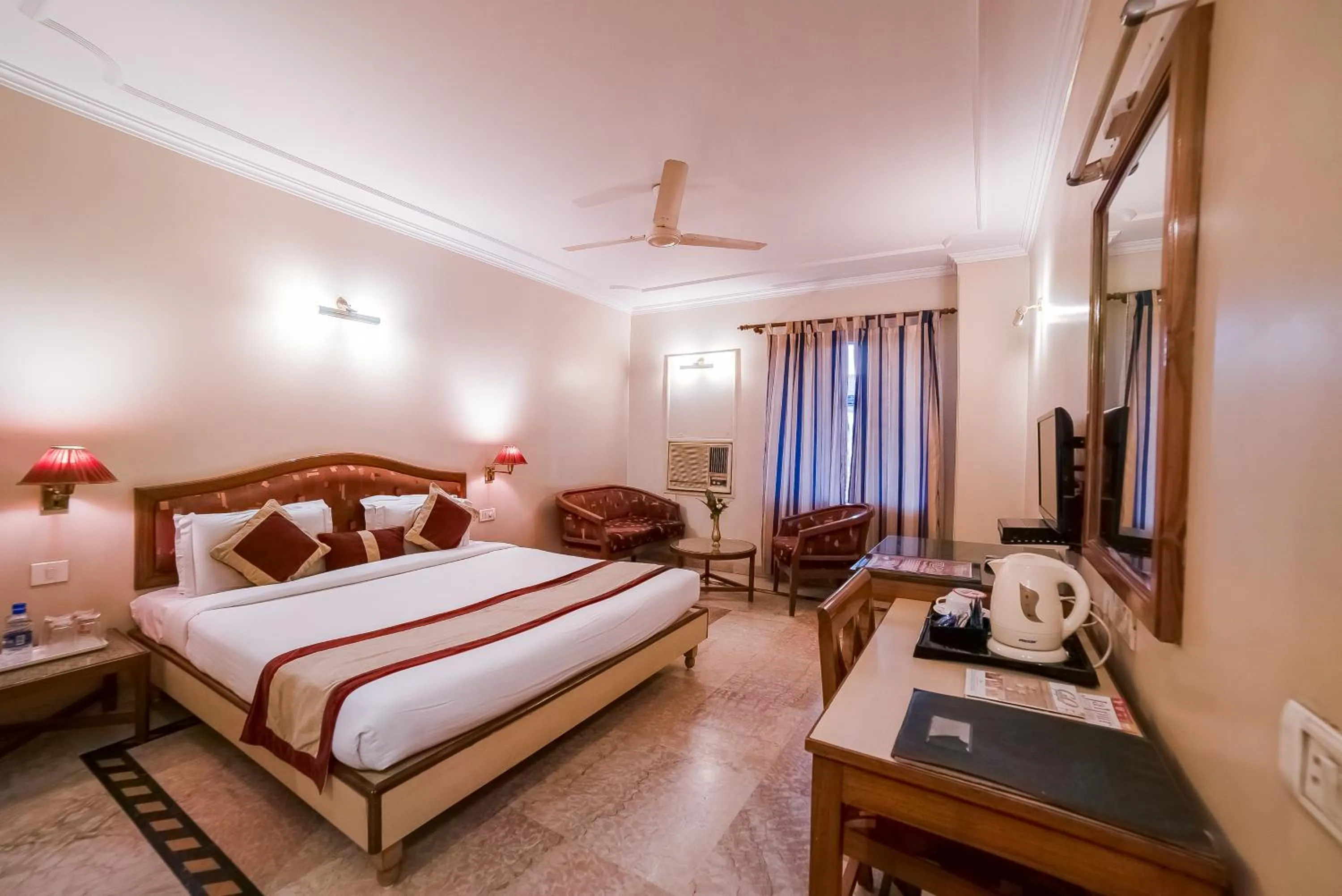 Photo of the whole room, Bed in LMB Hotel City Centre, Jaipur