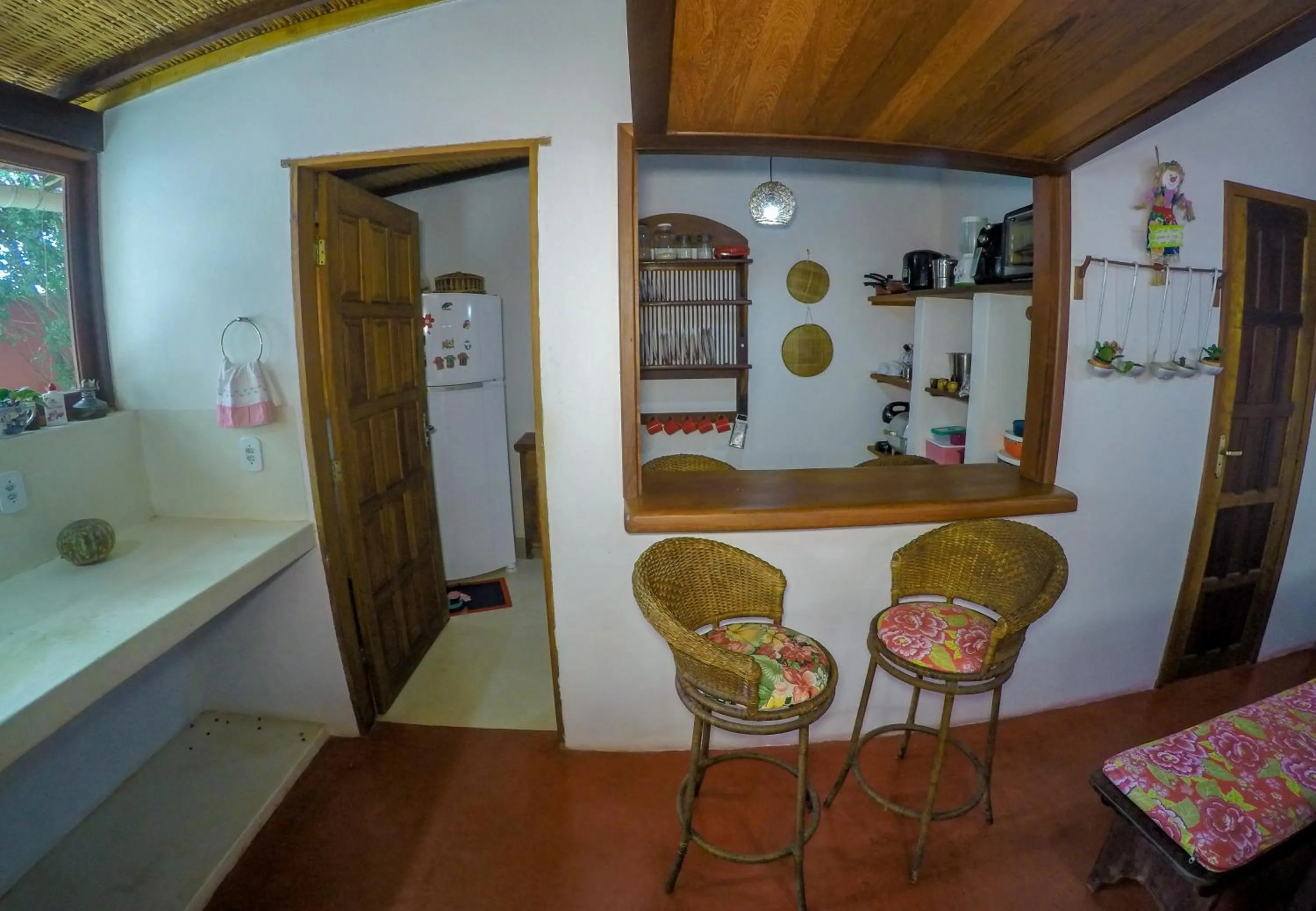 Communal kitchen in Casa da Vovó
