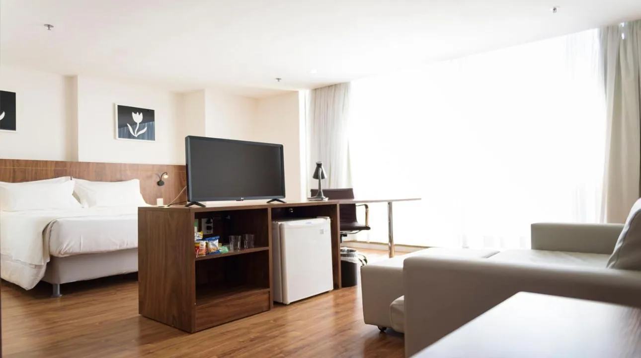 TV and multimedia, Bed in Go Inn Taguatinga