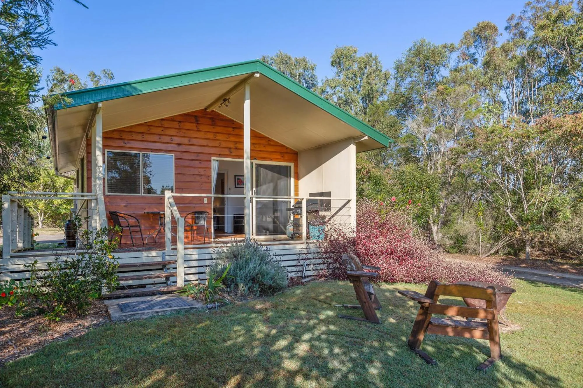 Patio in Amamoor Homestead and Country Cottages