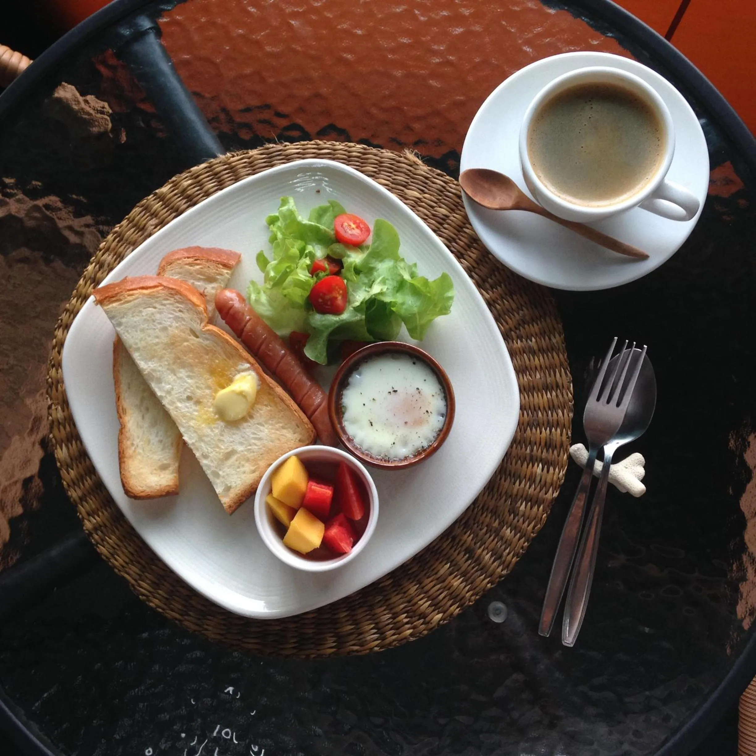 Breakfast in 60 Blue House