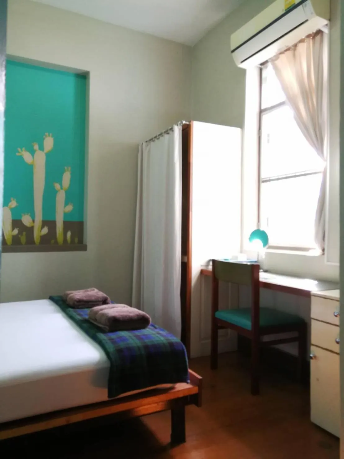 Decorative detail, Bed in 60 Blue House