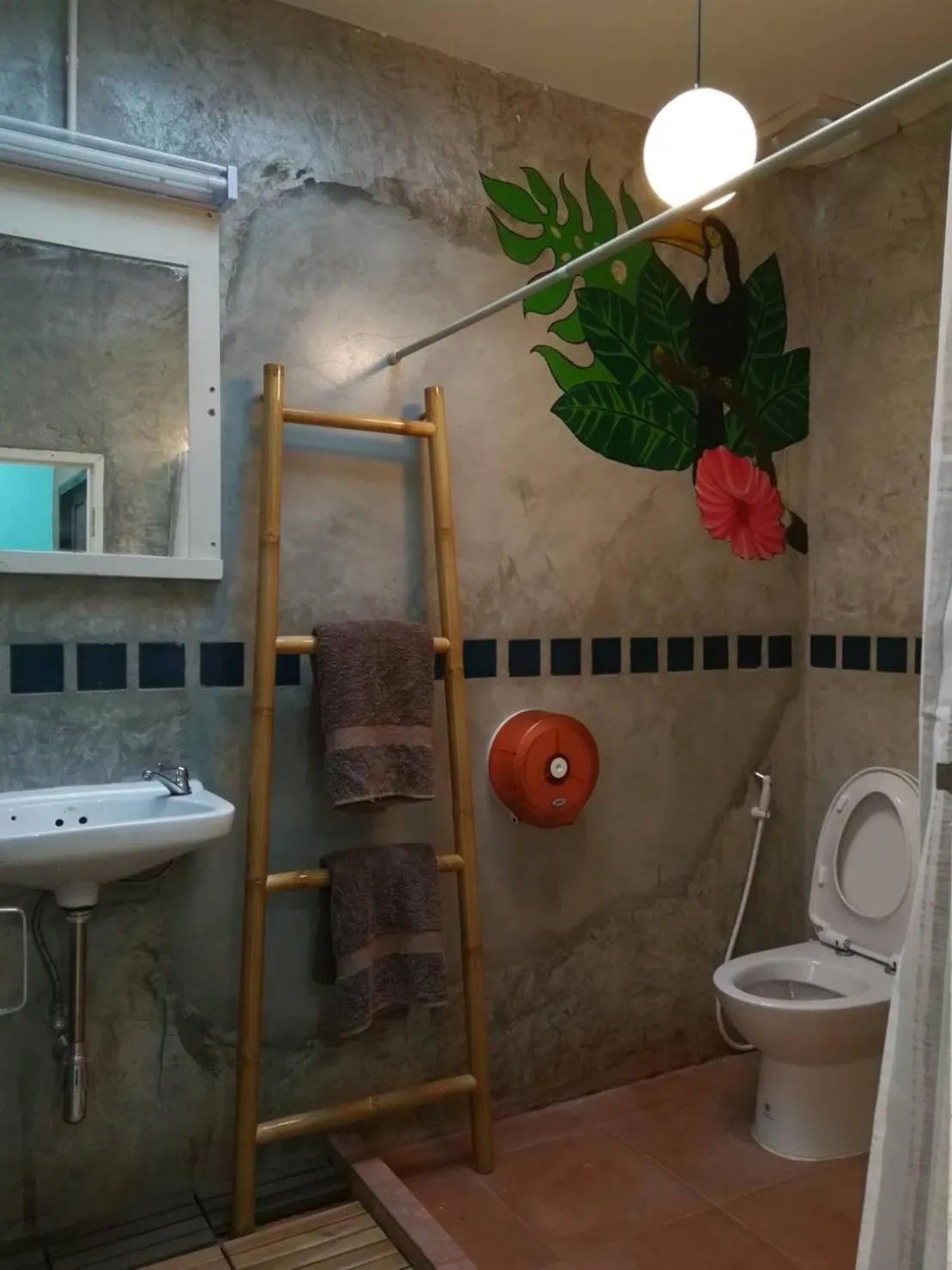 Bathroom in 60 Blue House