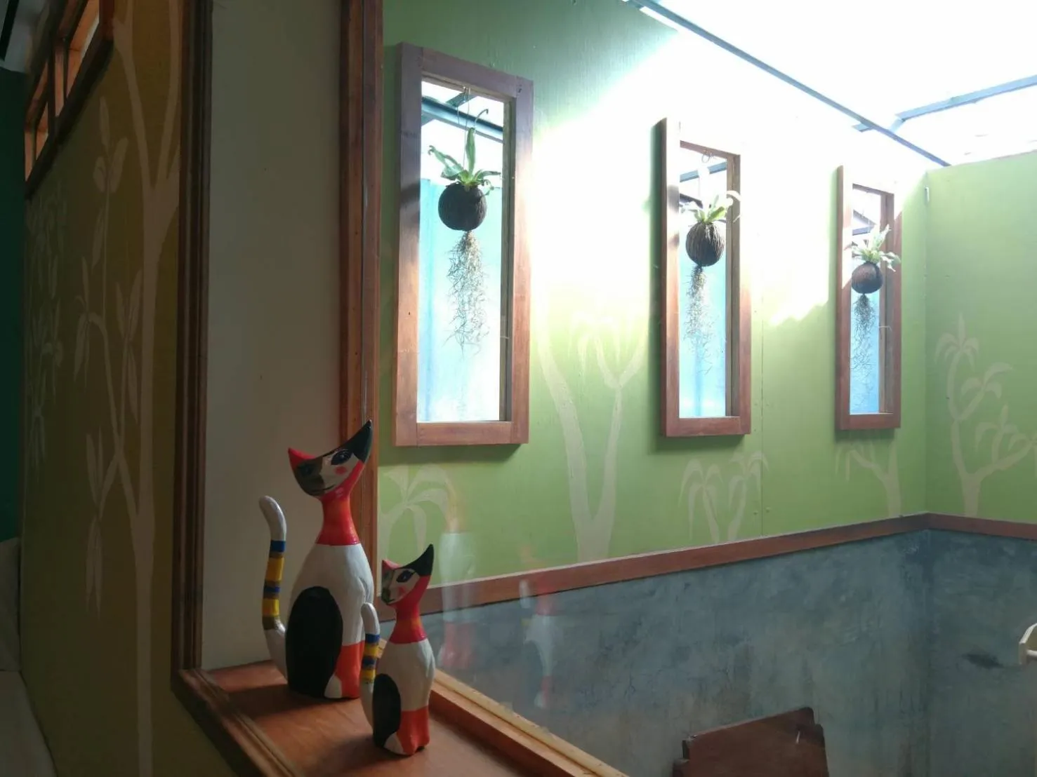 Decorative detail in 60 Blue House