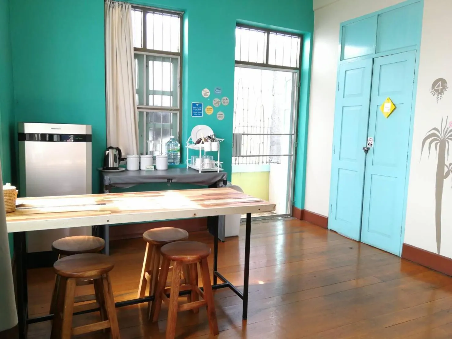 Decorative detail in 60 Blue House