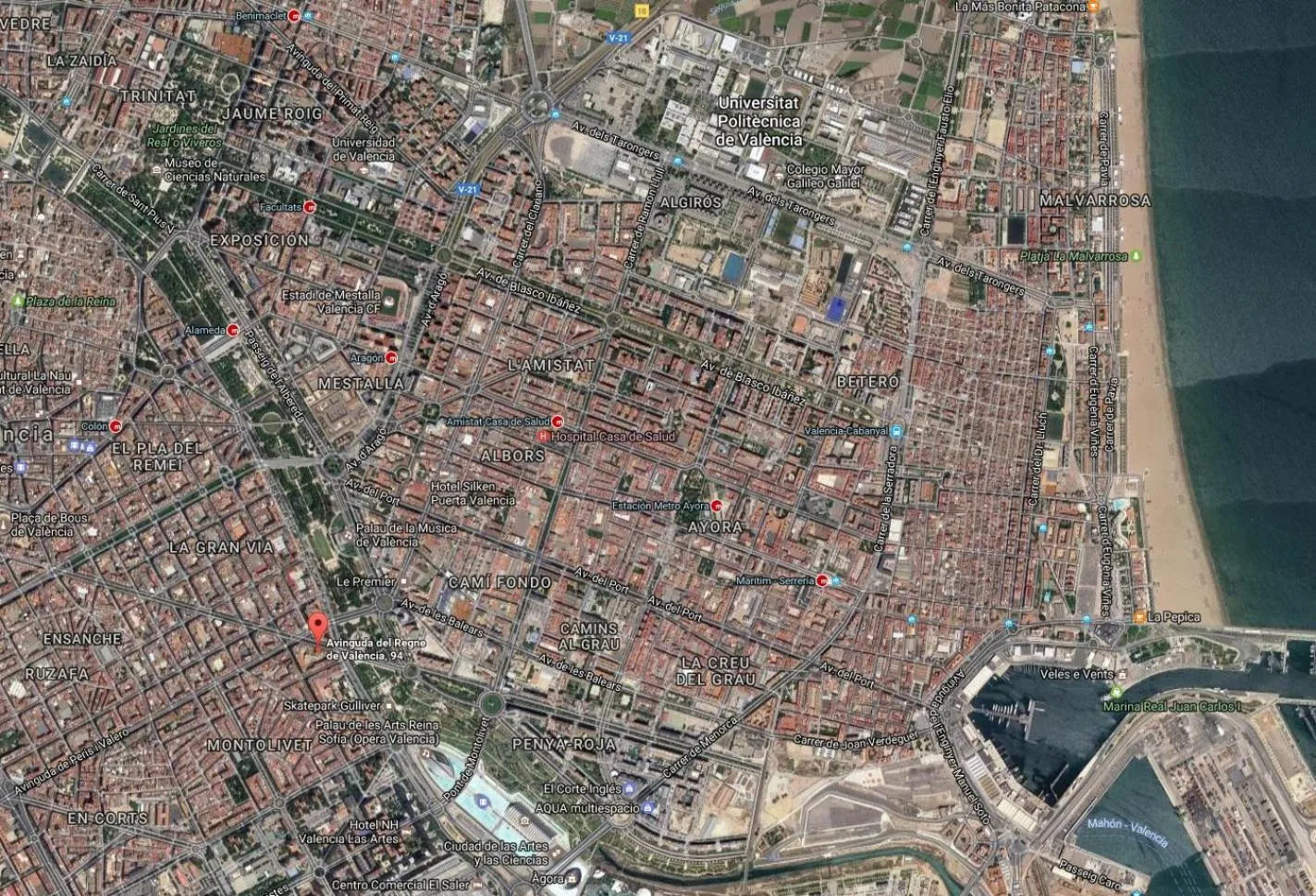 Off site in Valencia Centro WiFi