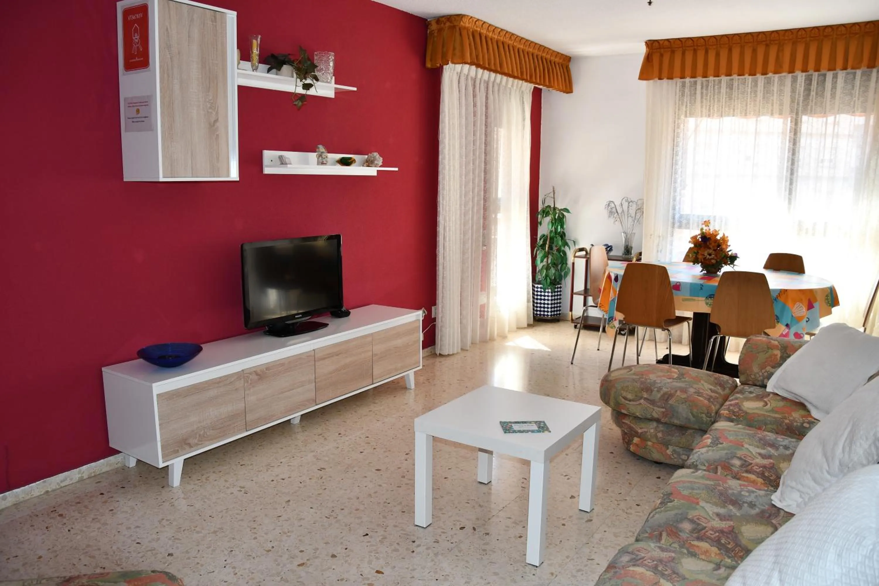 Living room in Valencia Centro WiFi