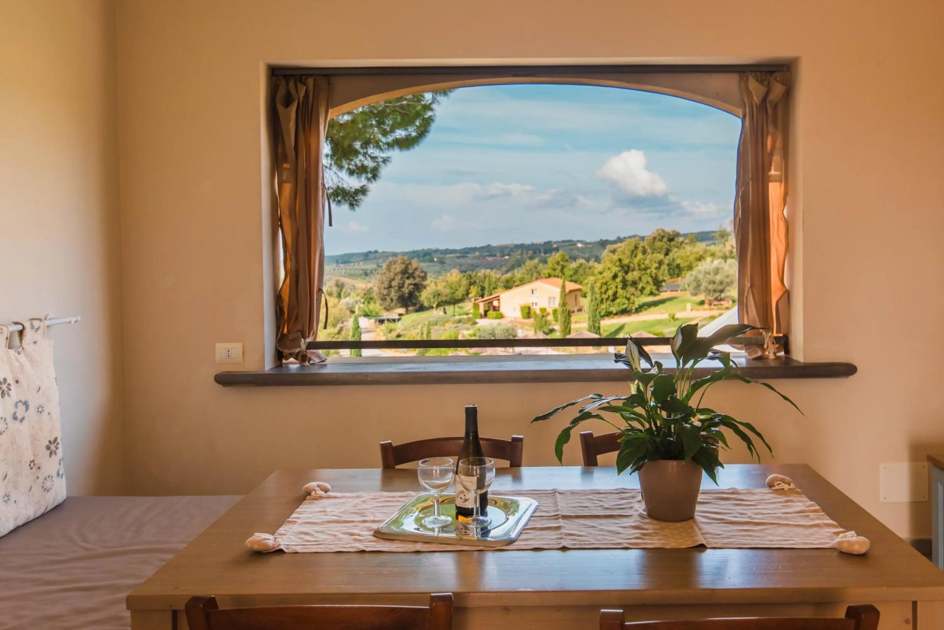 Natural landscape in Borgo Felciaione