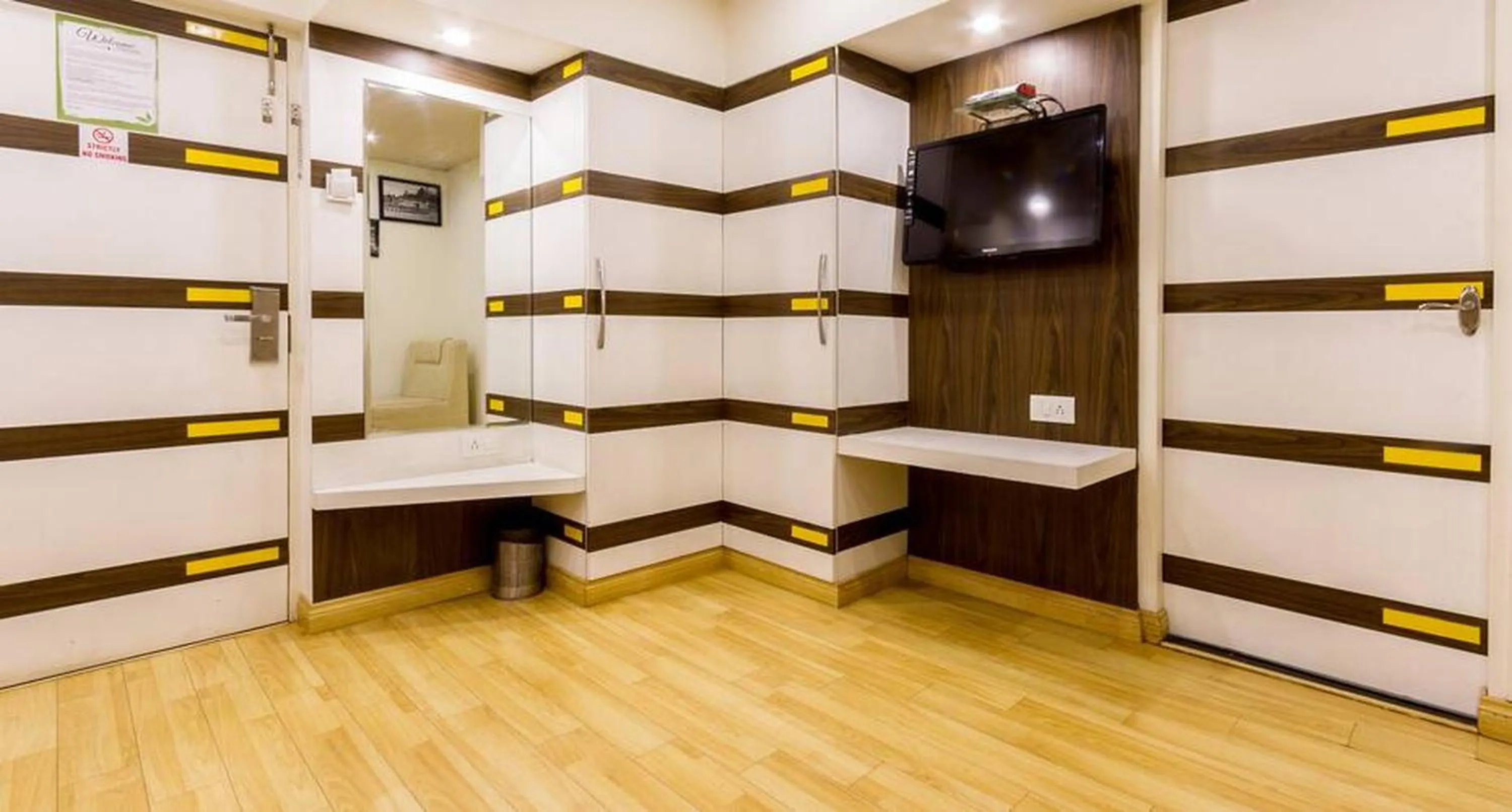 TV and multimedia in FabHotel Sholas Residency I - Nr Government Rose Garden