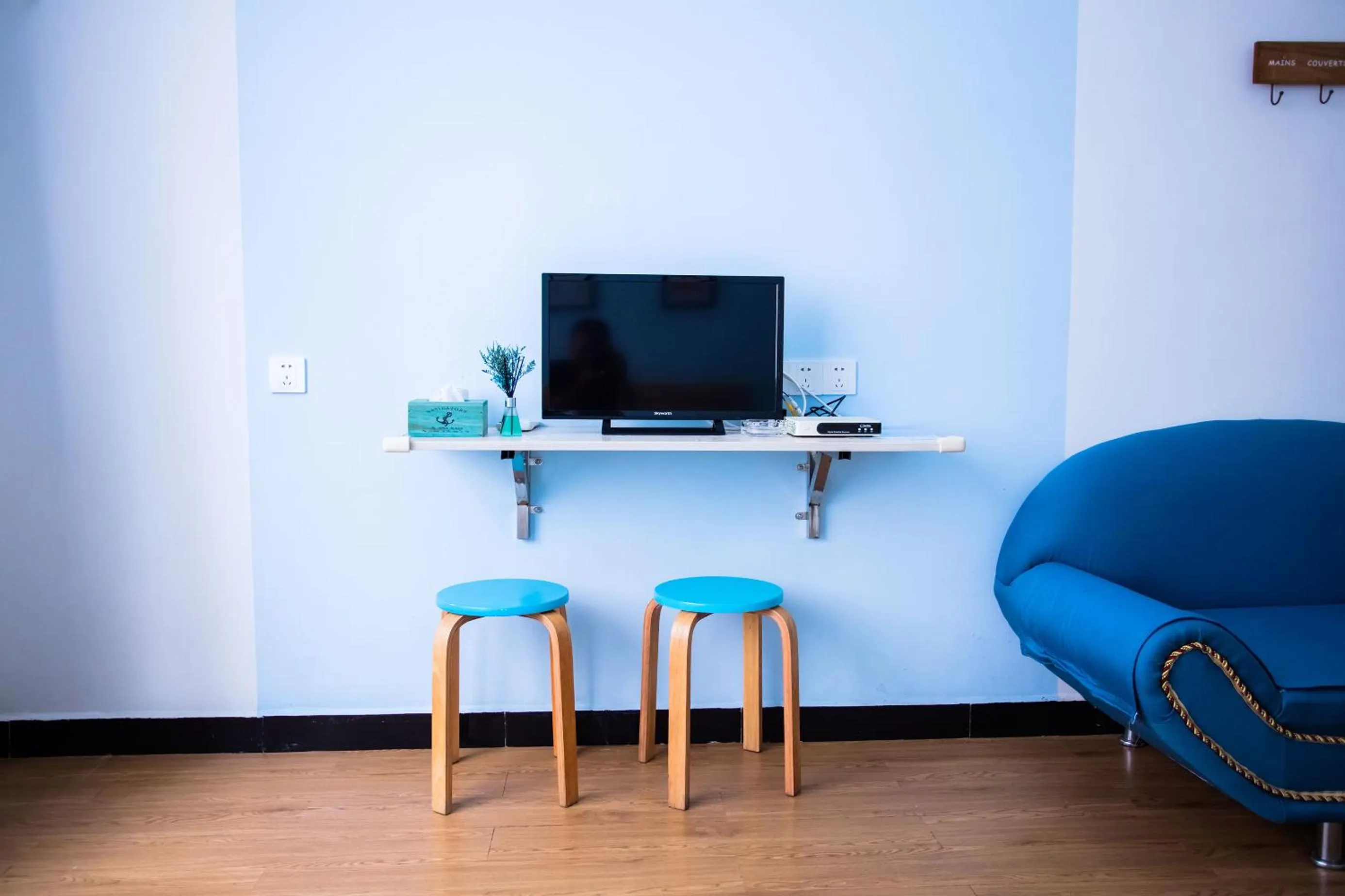 Living room in Murphy Youth Hostel Guilin桂林北站莫非青年旅舍