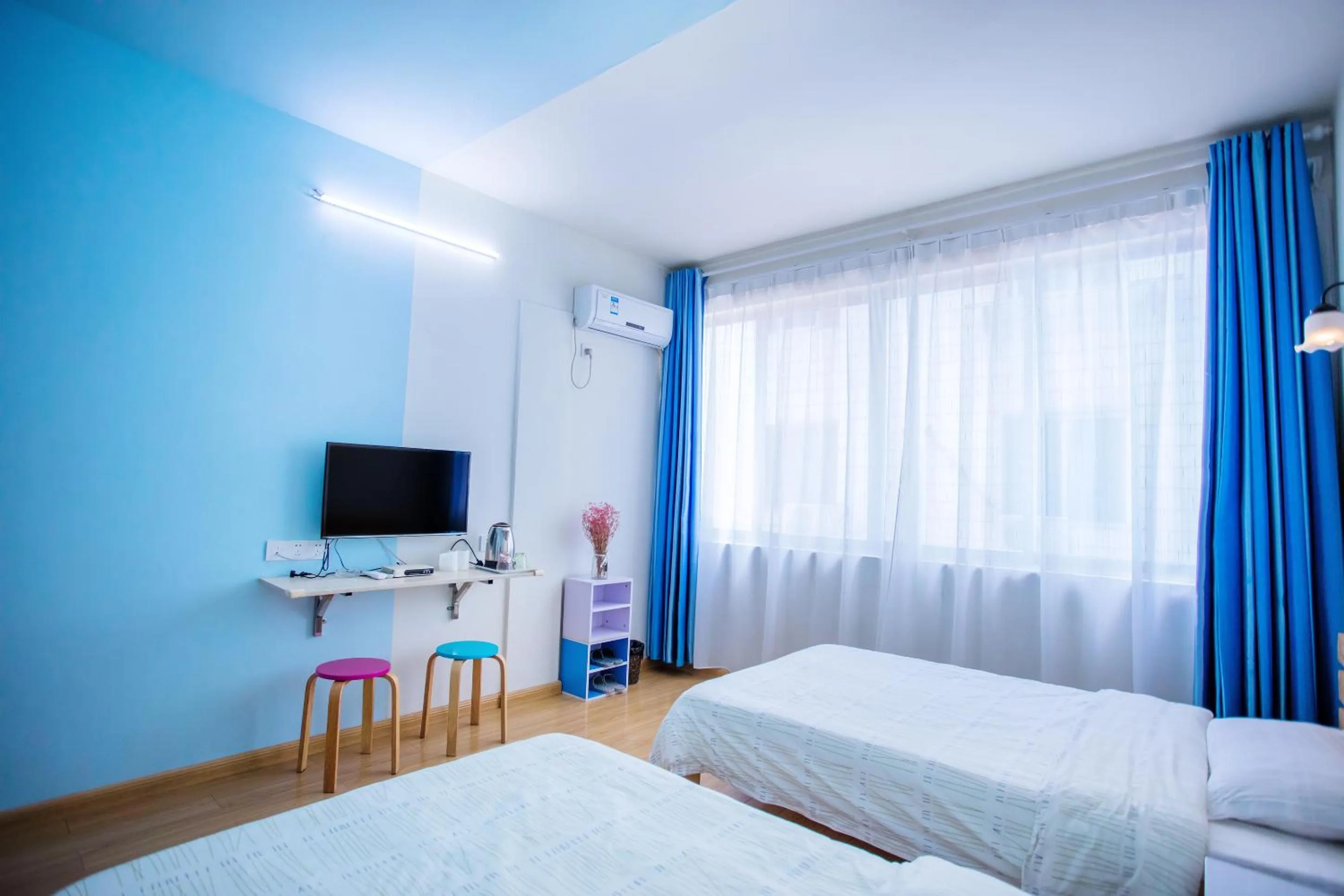 TV and multimedia, Bed in Murphy Youth Hostel Guilin桂林北站莫非青年旅舍