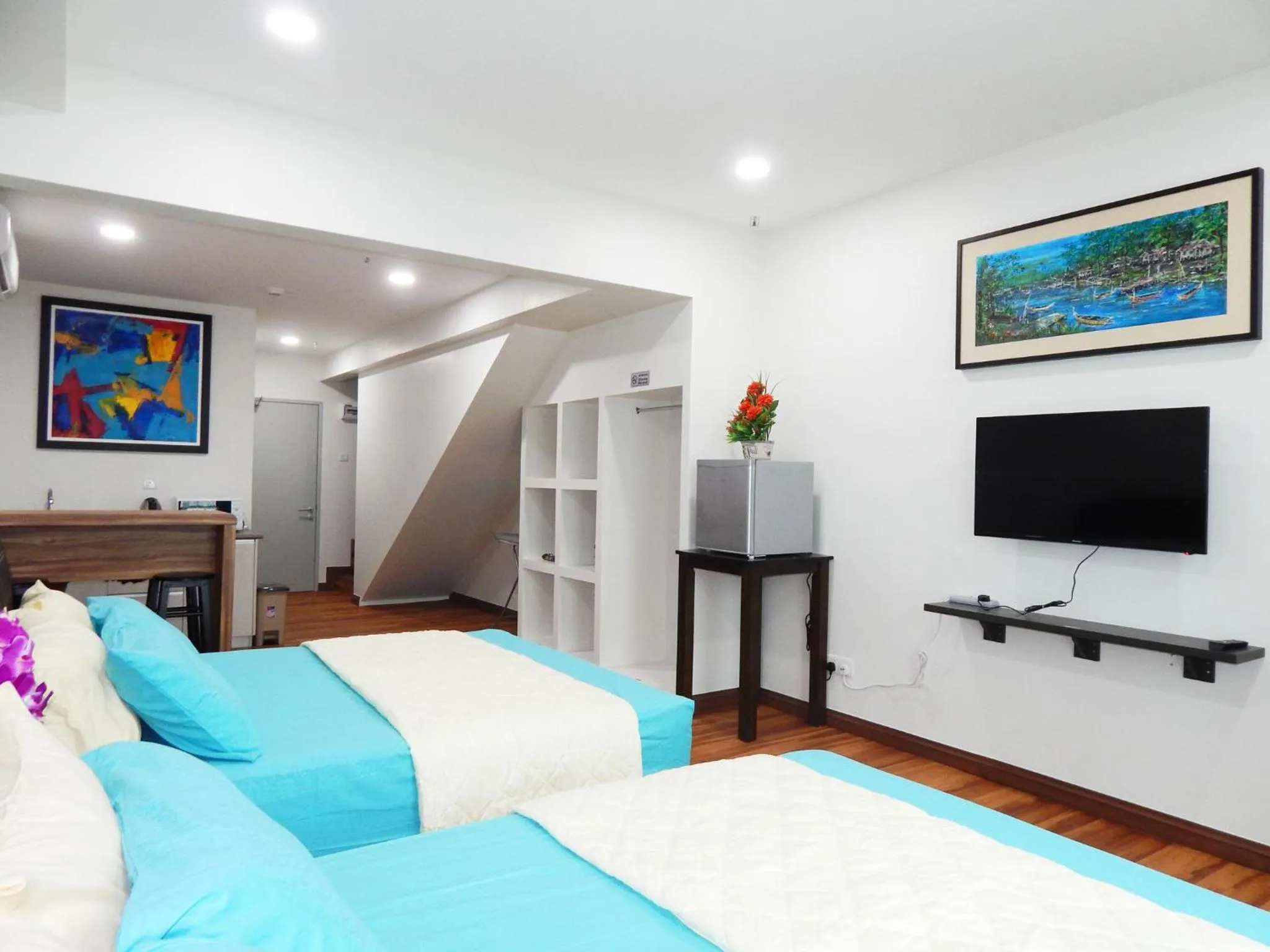 Bedroom, Bed in Wadi Iman Guesthouse @ i-City