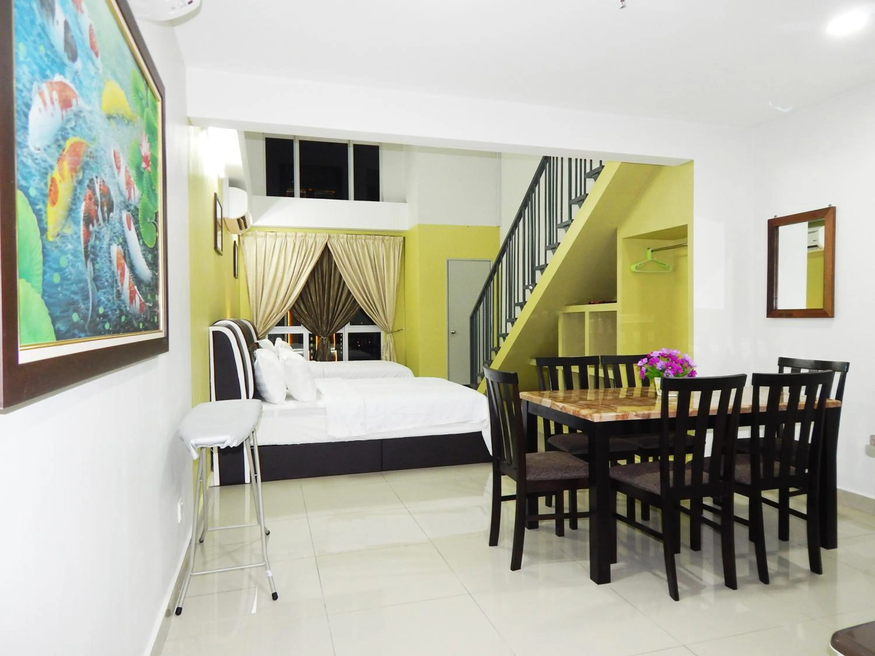 Photo of the whole room, Bed in Wadi Iman Guesthouse @ i-City