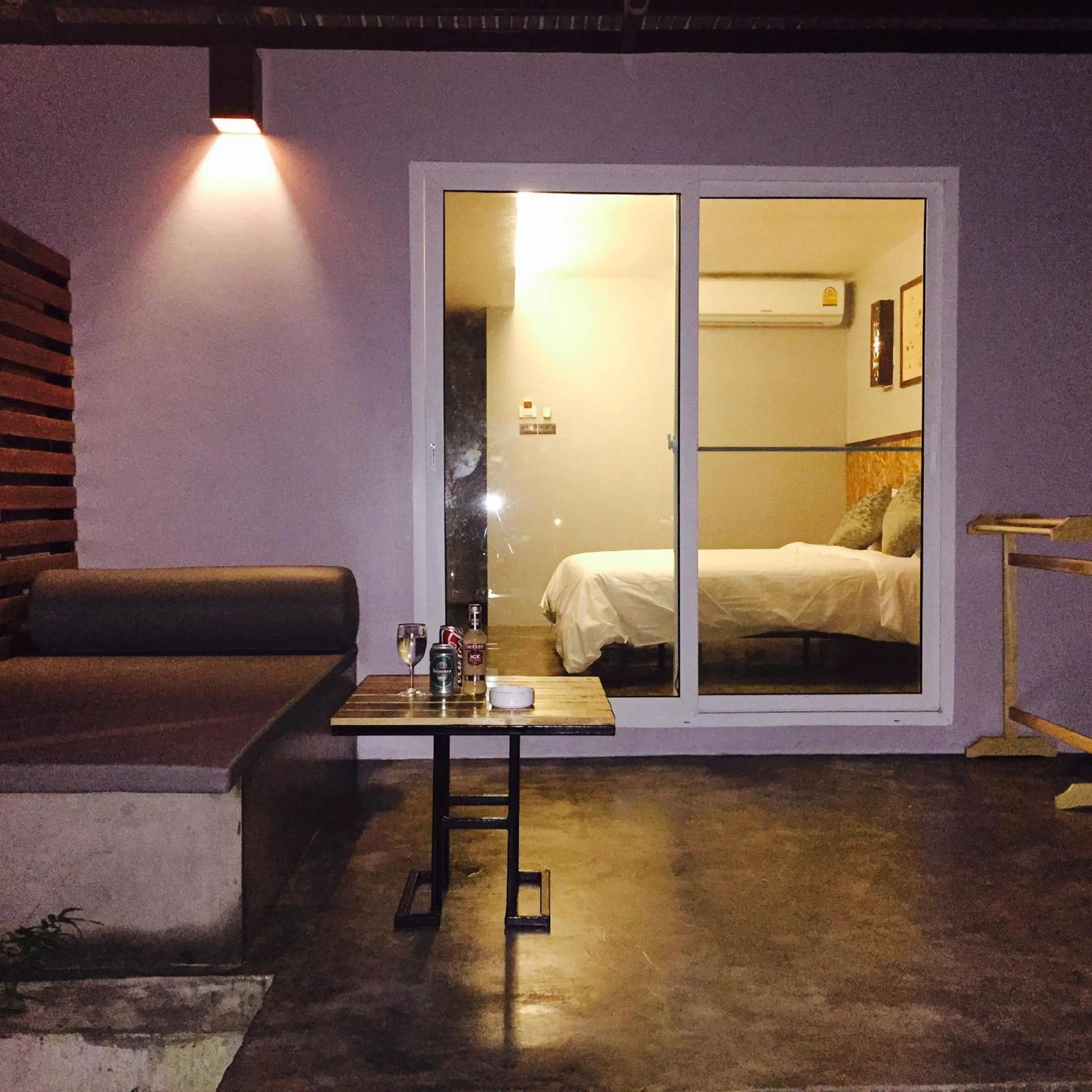 Balcony/Terrace, Bed in The Hip Resort @ Phi Phi