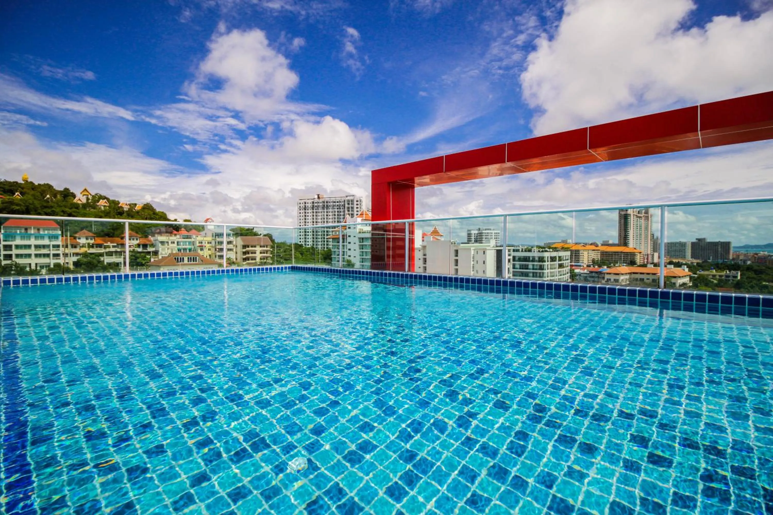 Swimming pool in Art On The Hill by Pattaya Sunny Rentals