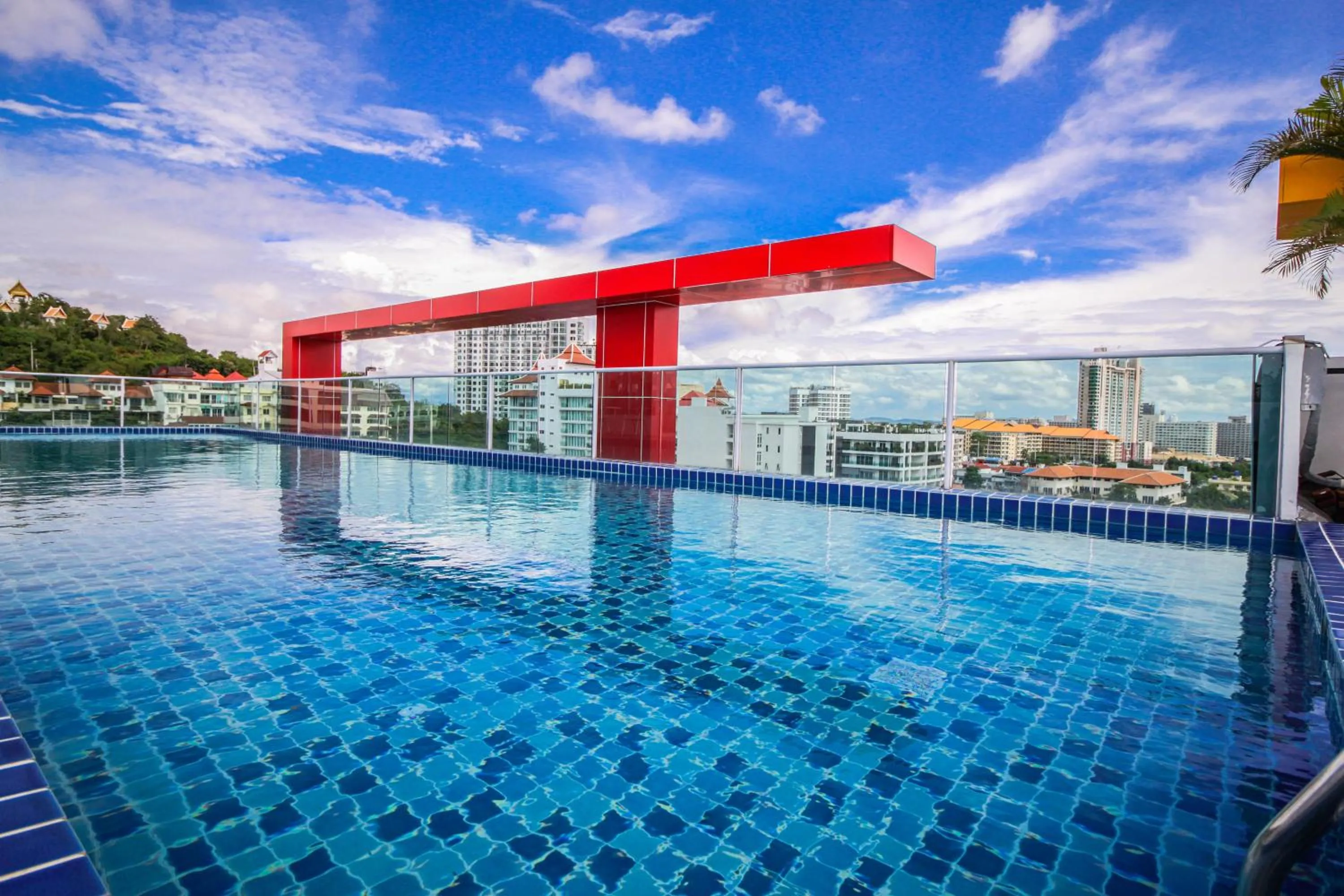 Swimming pool in Art On The Hill by Pattaya Sunny Rentals