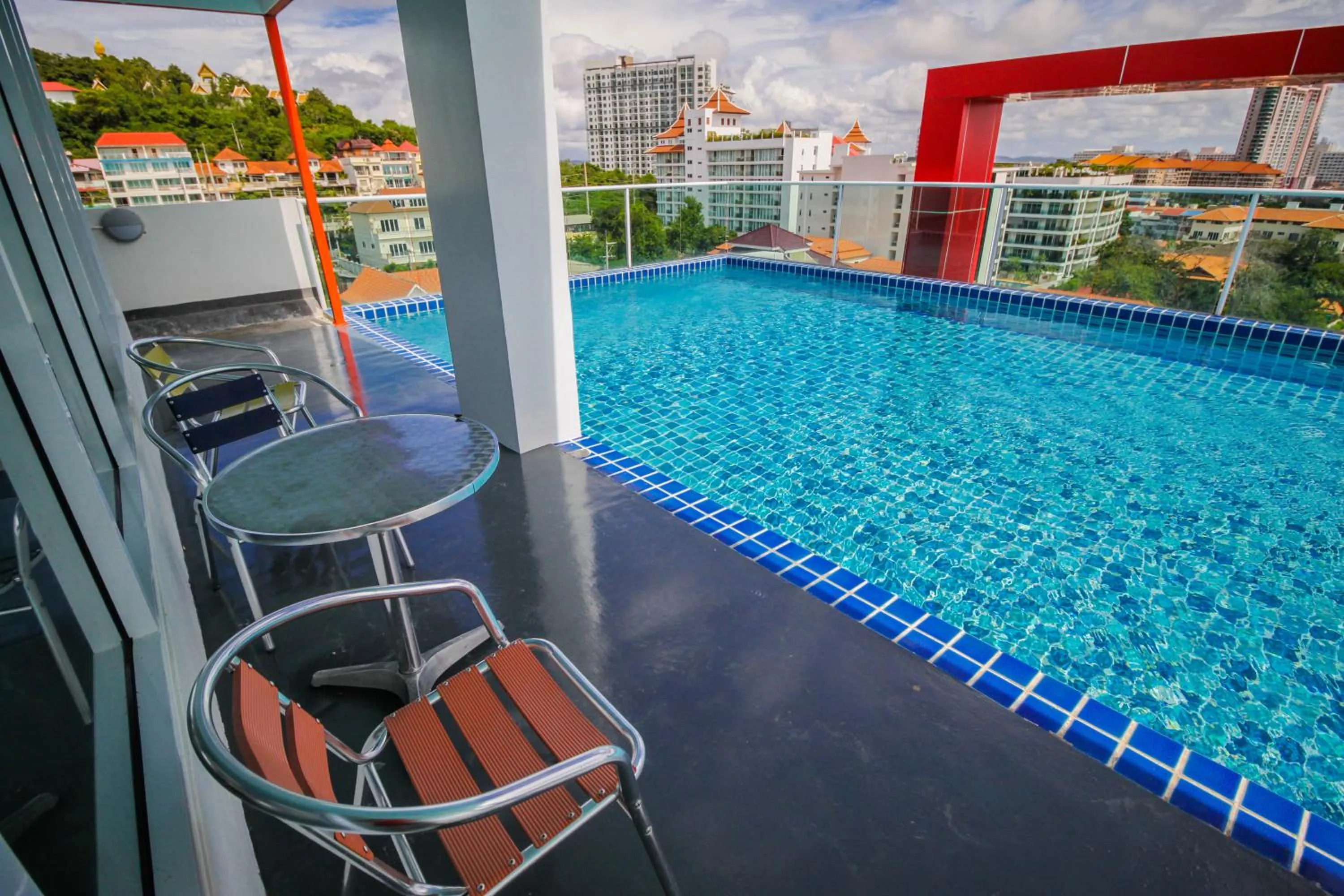 Swimming pool in Art On The Hill by Pattaya Sunny Rentals