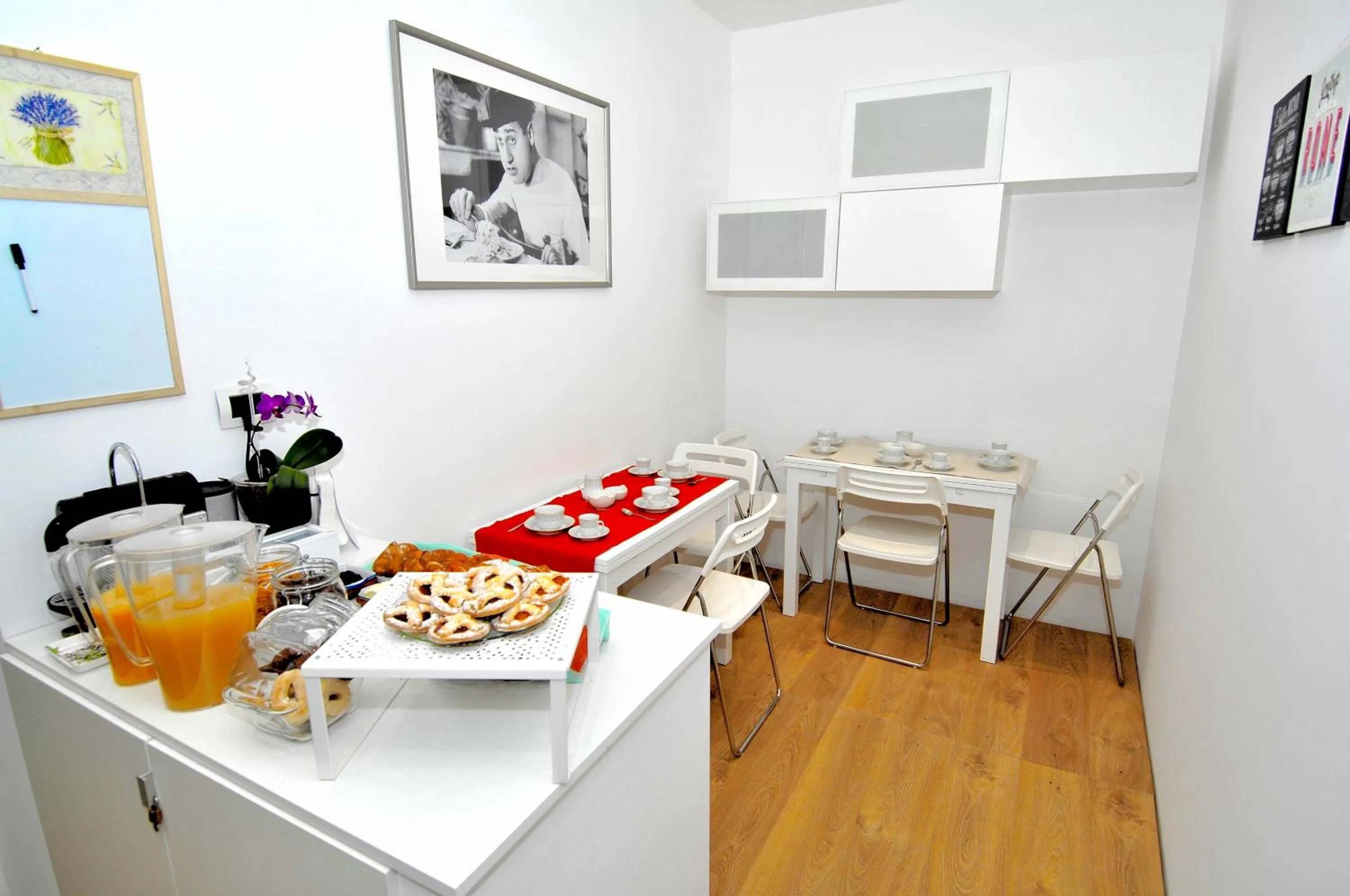 Italian breakfast in B&B Nonna Roma