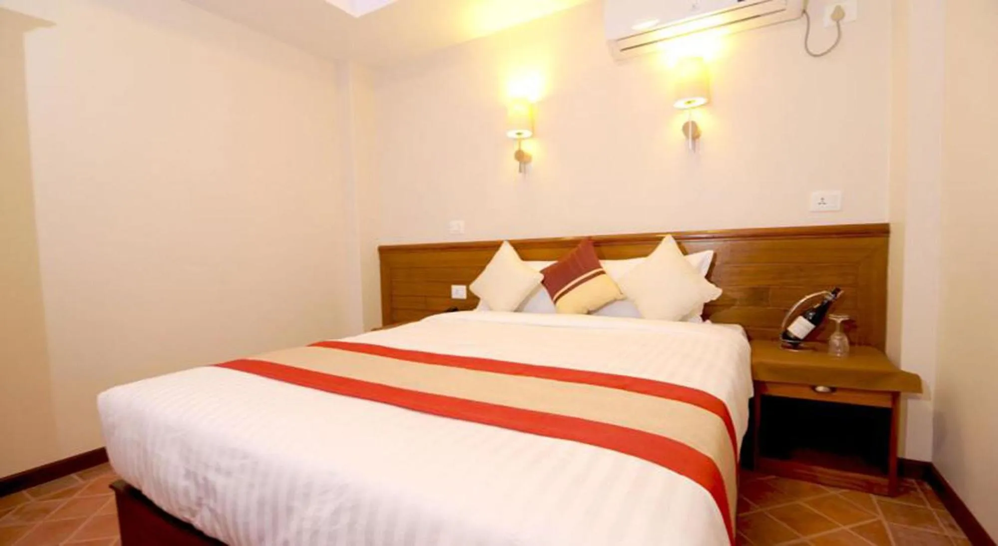 Bed in Hotel Utsab Himalaya