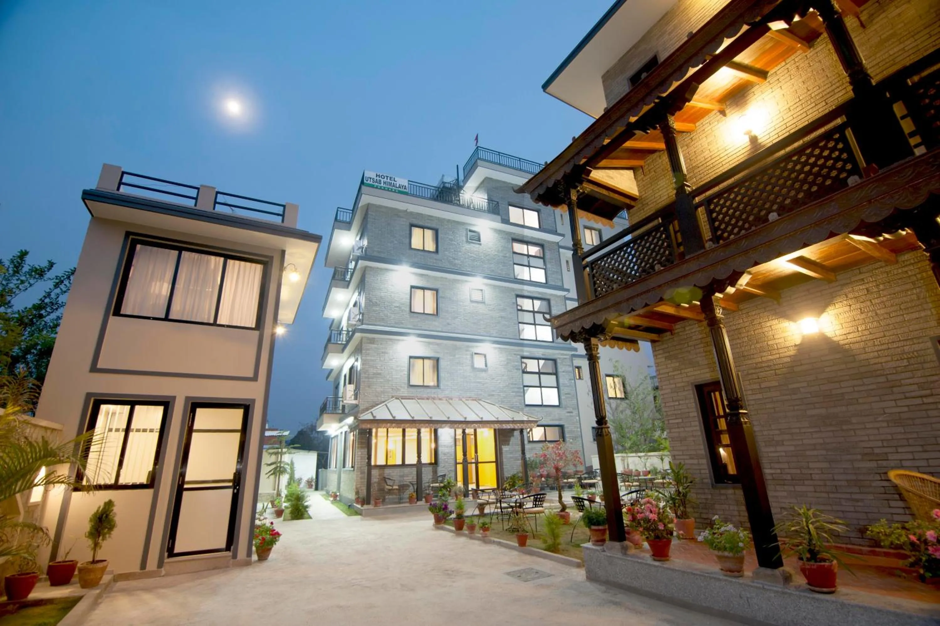 Property building in Hotel Utsab Himalaya