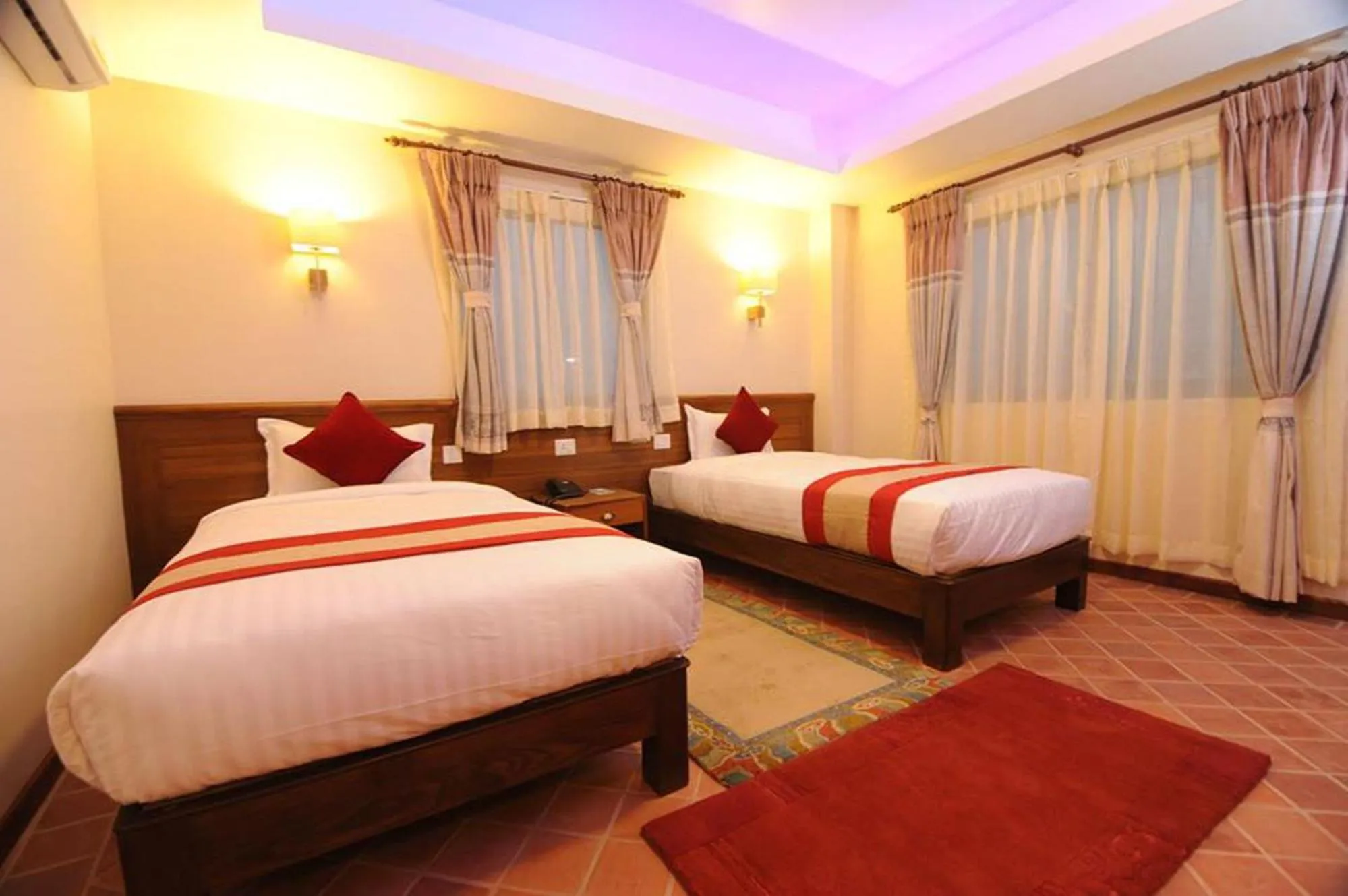 Bed in Hotel Utsab Himalaya