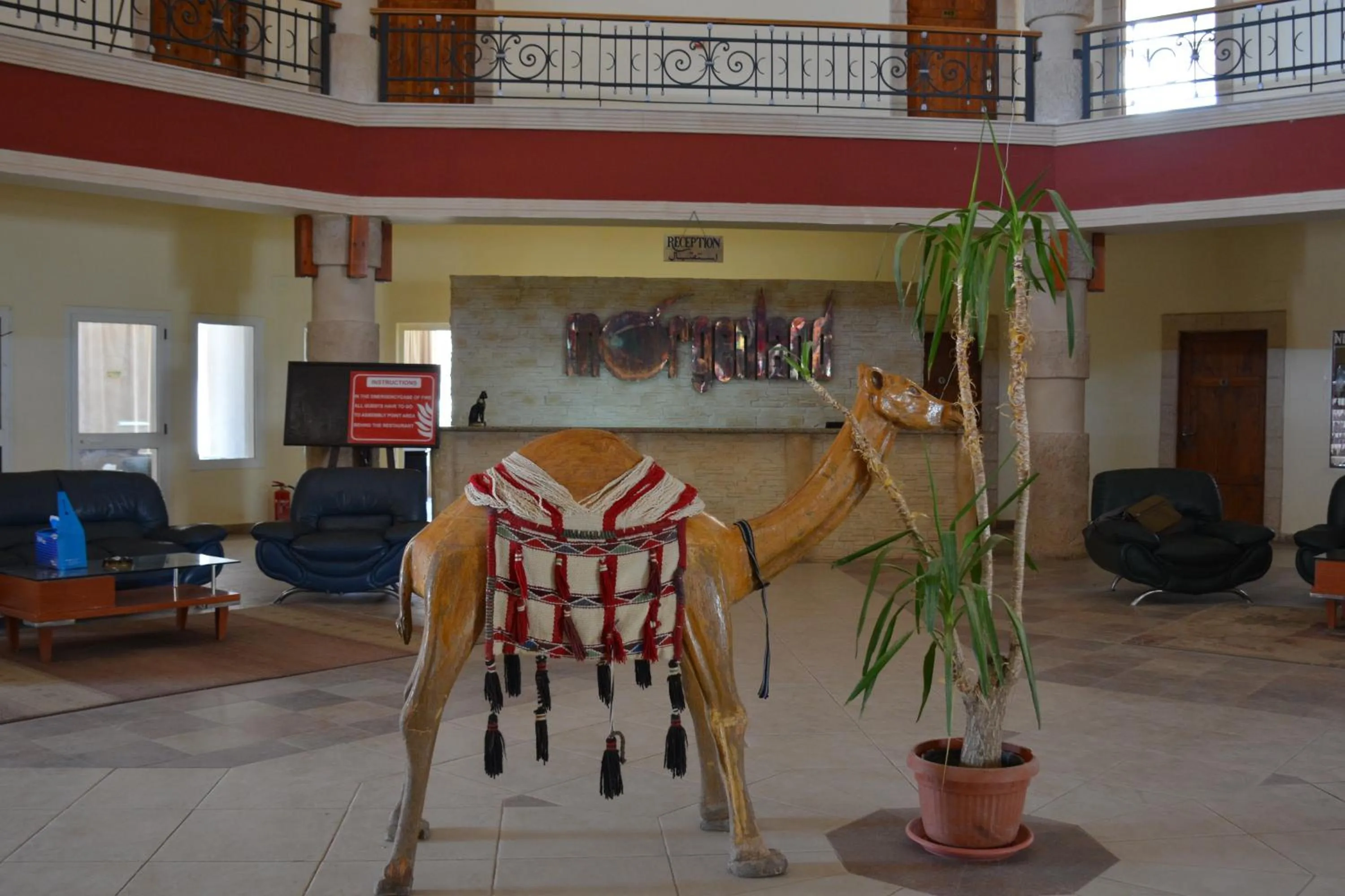 Lobby or reception in Morgenland Holly Village