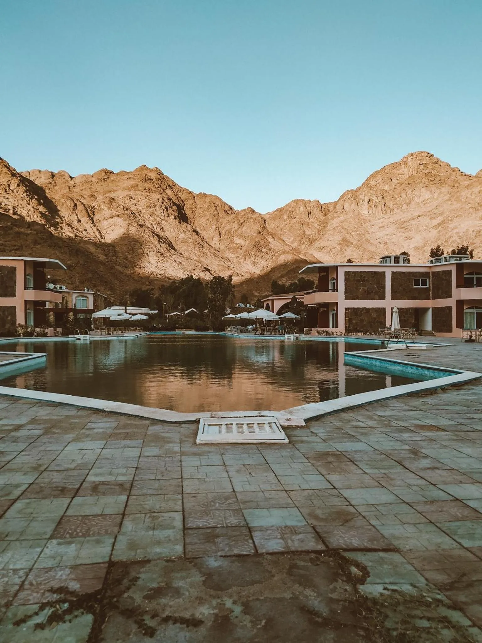 Swimming pool in Morgenland Holly Village