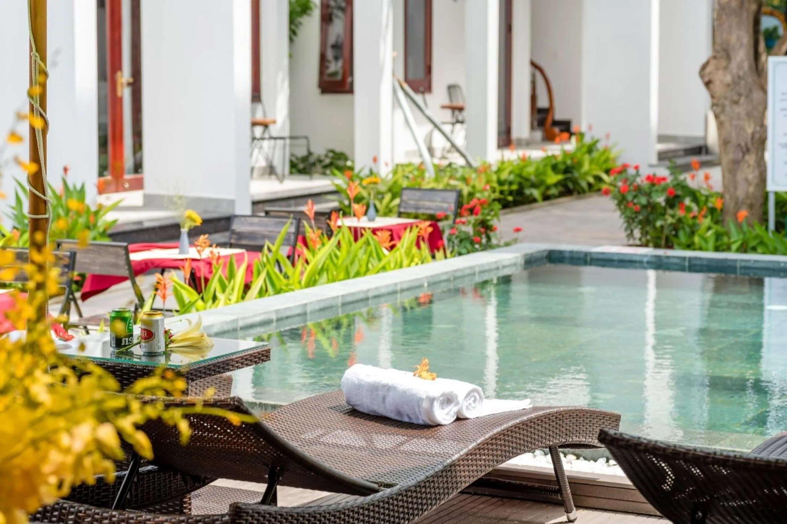 Patio in Ony Retreat Villas