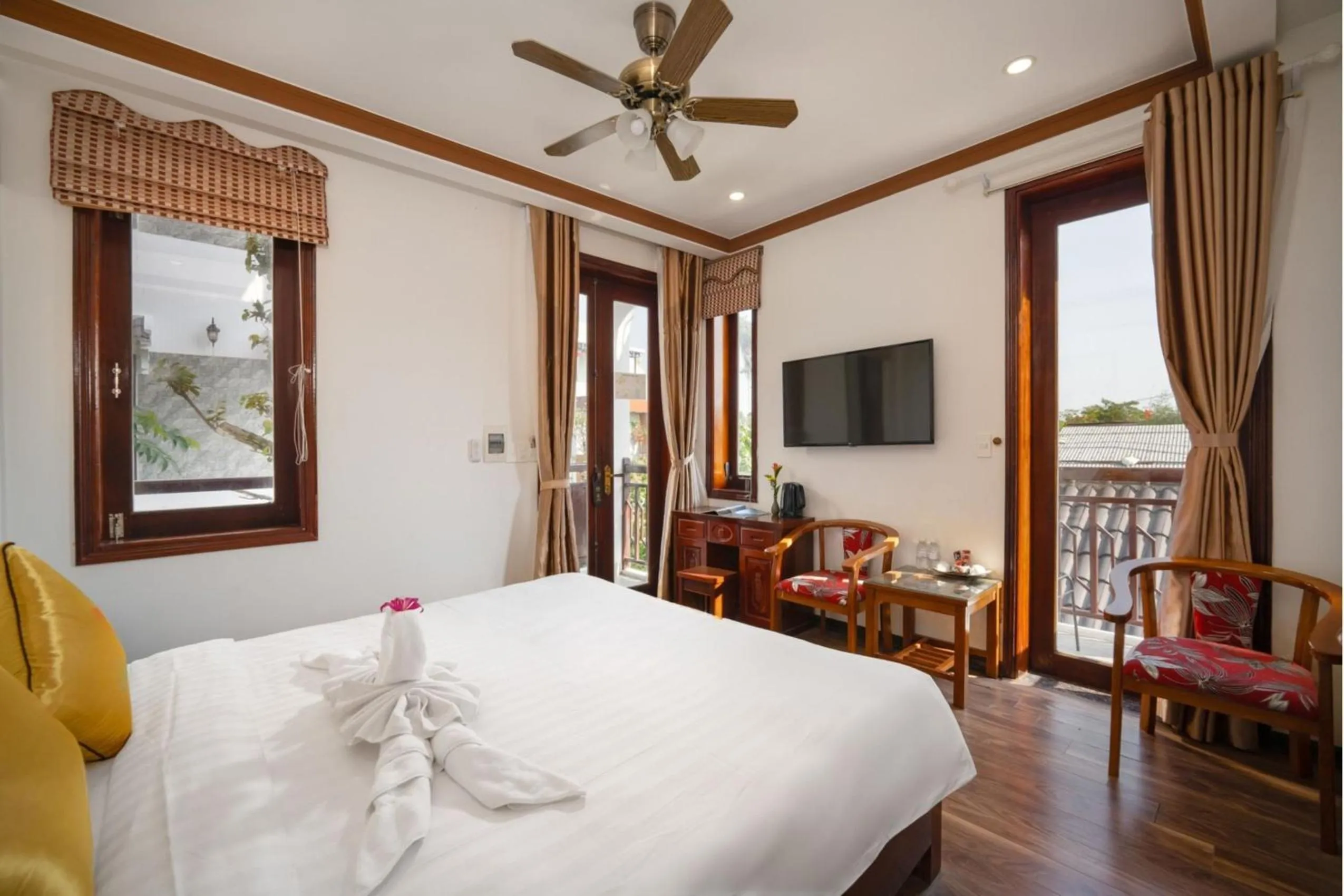 Bed in Ony Retreat Villas