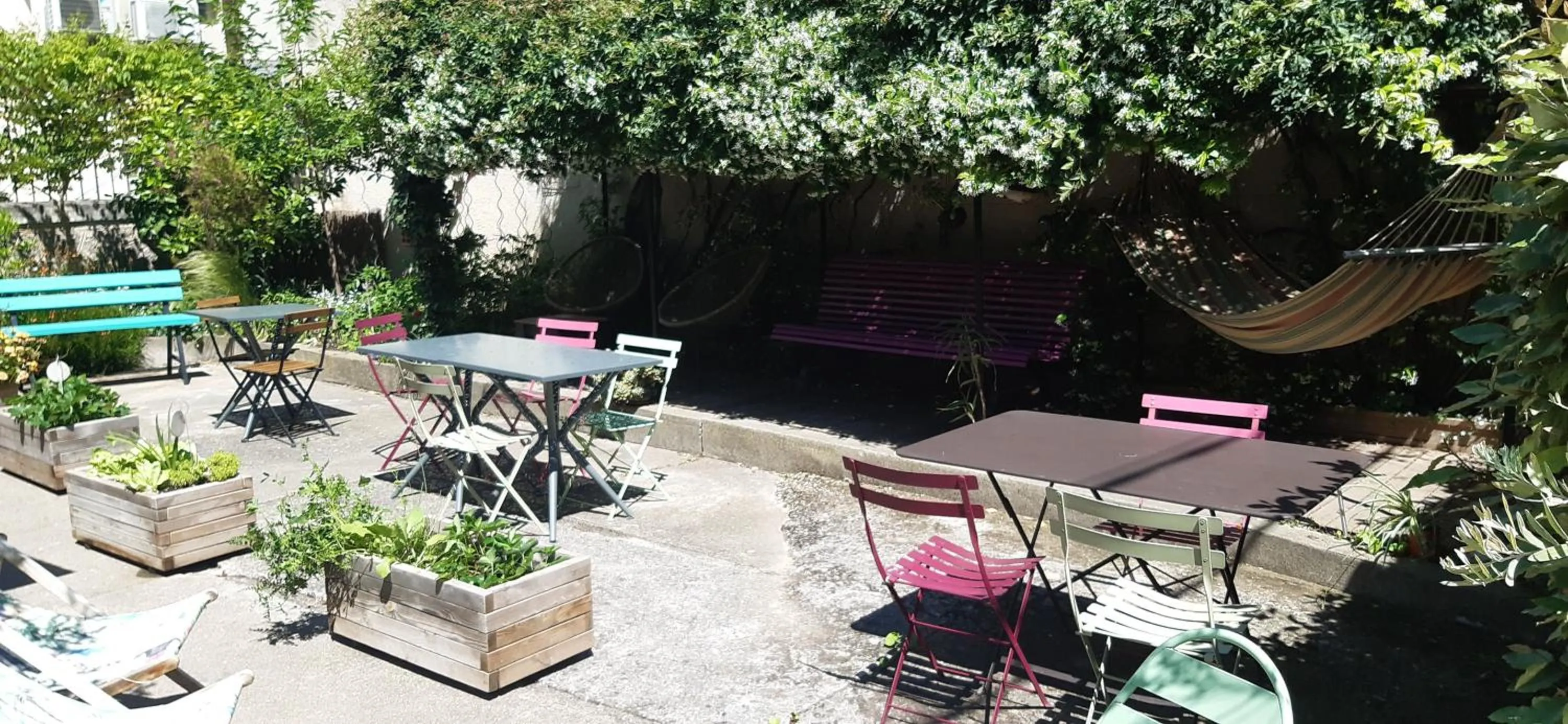 Patio in La Clé d'Or