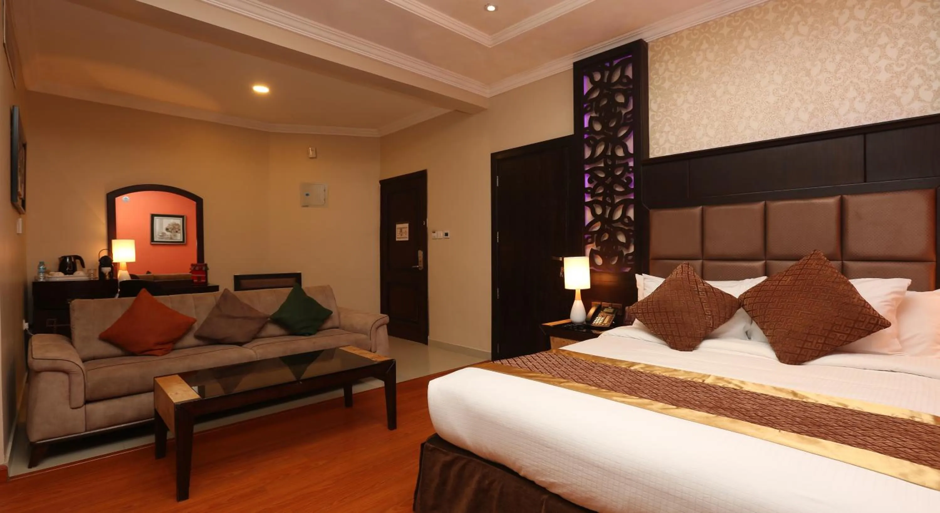 Bed in Park Jizan Hotel