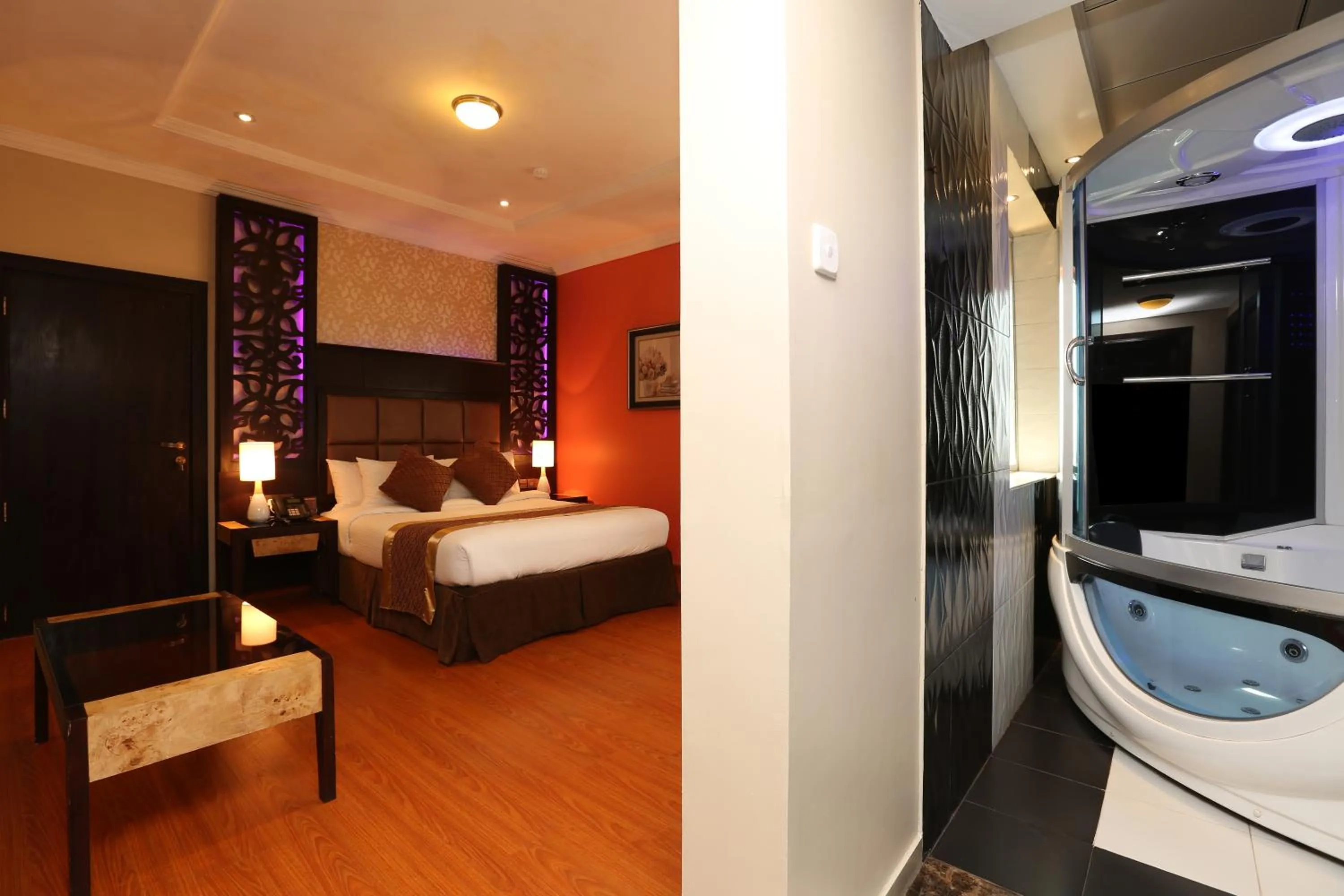 Bed in Park Jizan Hotel