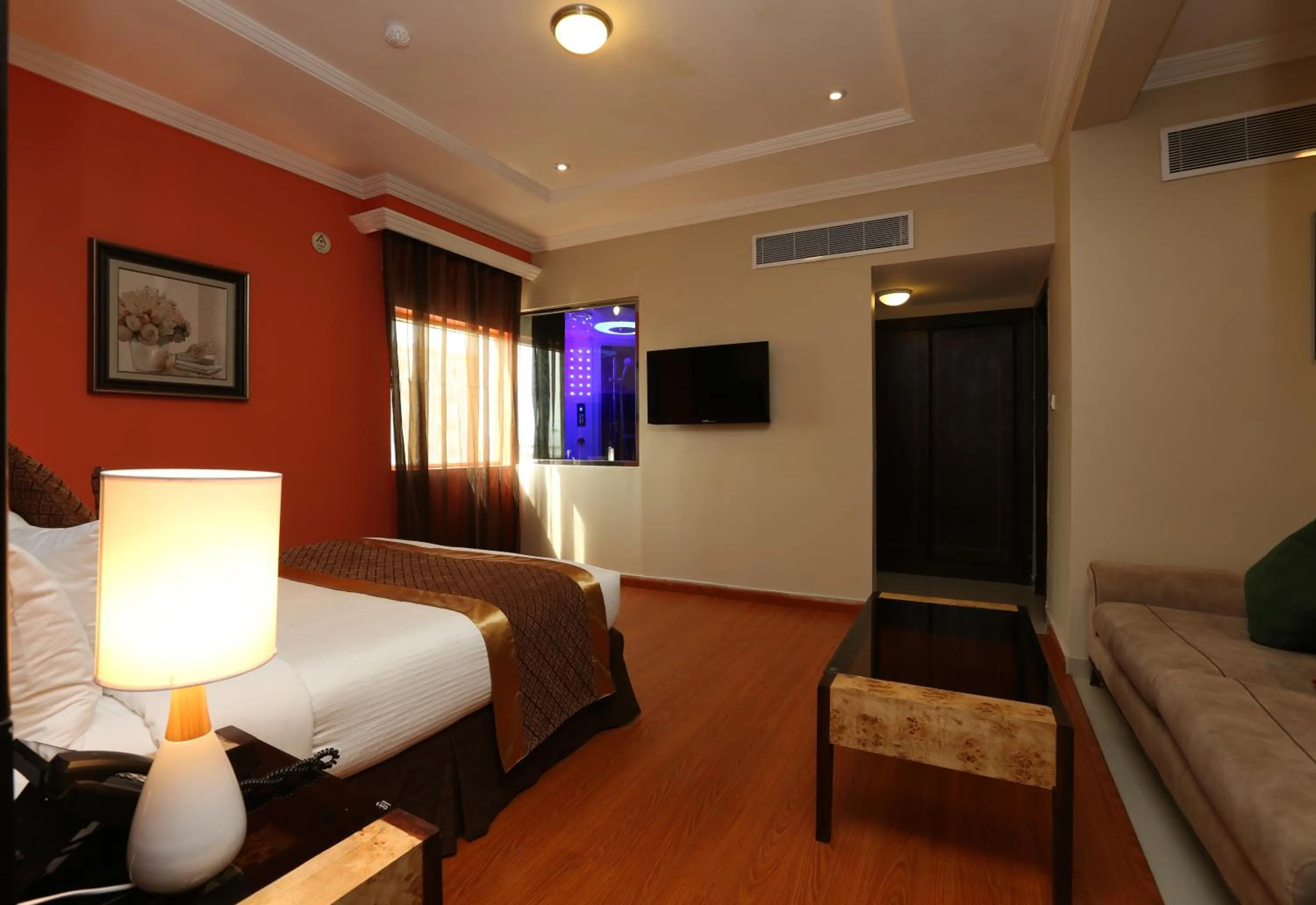 Bed in Park Jizan Hotel