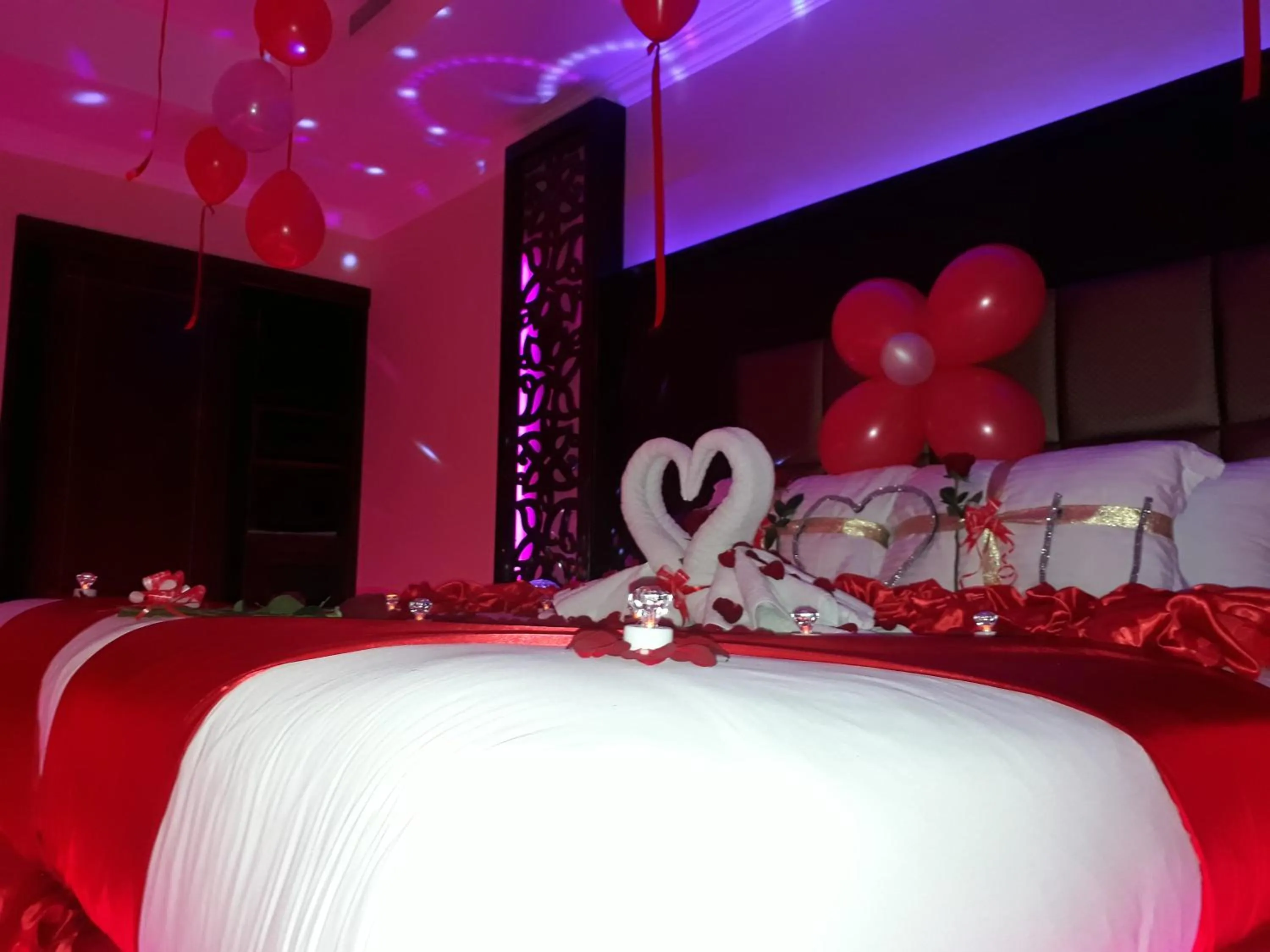 Bed in Park Jizan Hotel