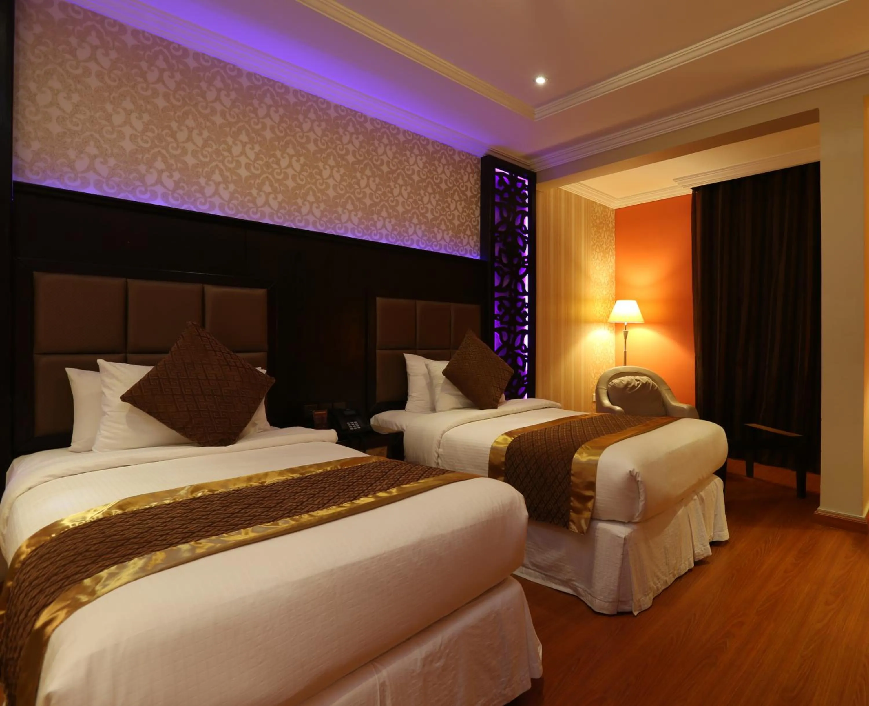 Bed in Park Jizan Hotel