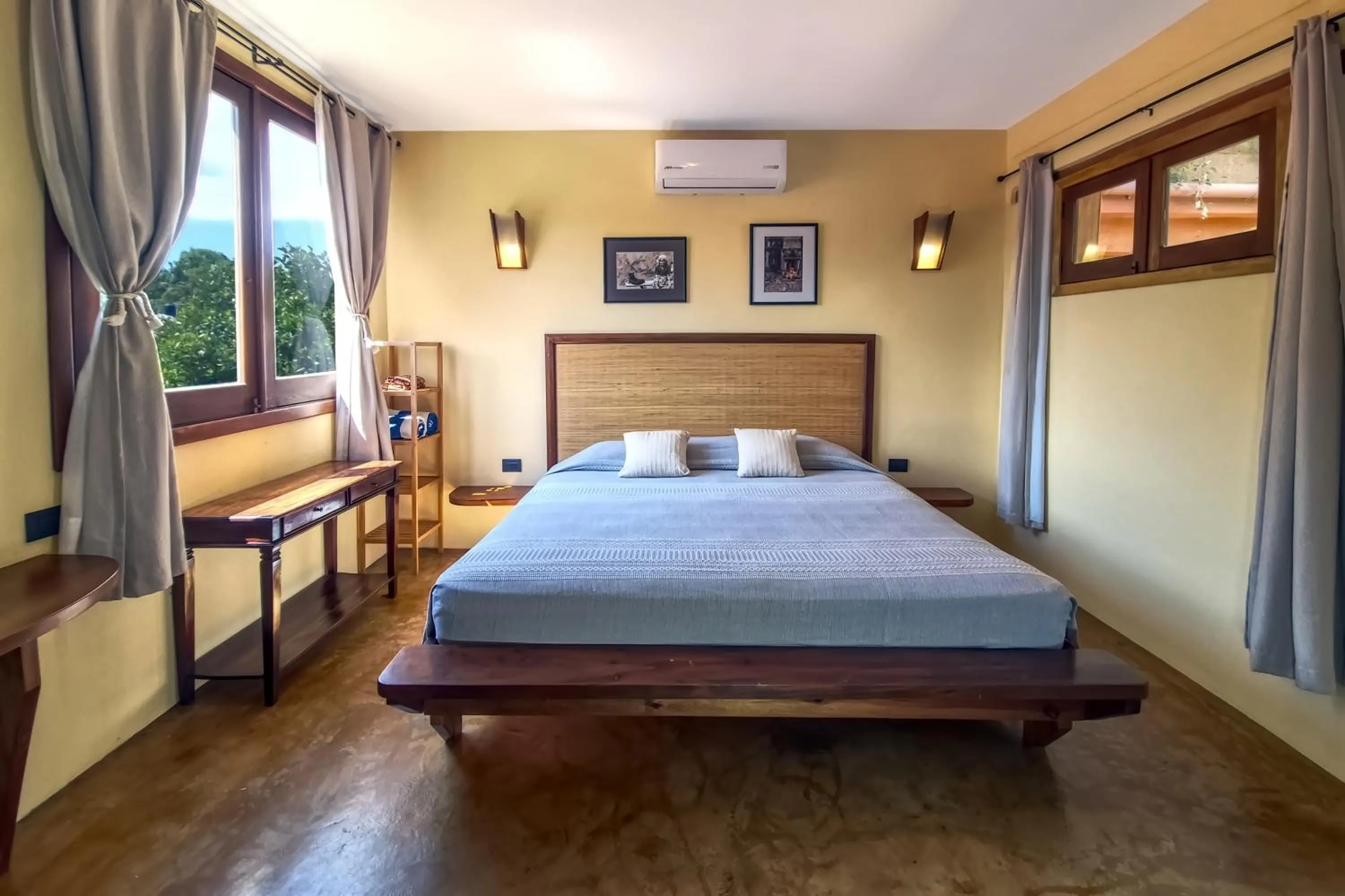 Bed in Hotel Casa San Pancho