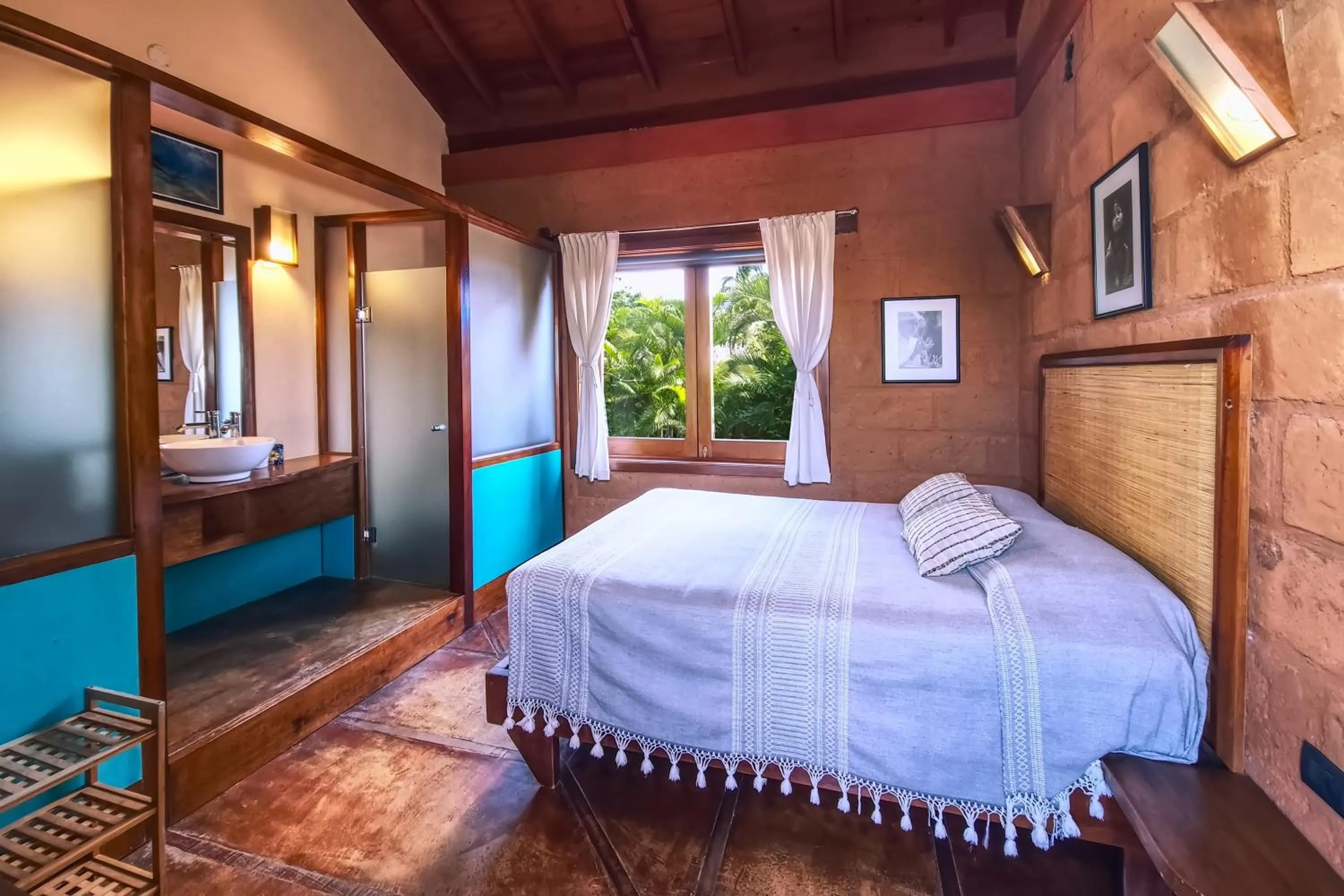 Bed in Hotel Casa San Pancho
