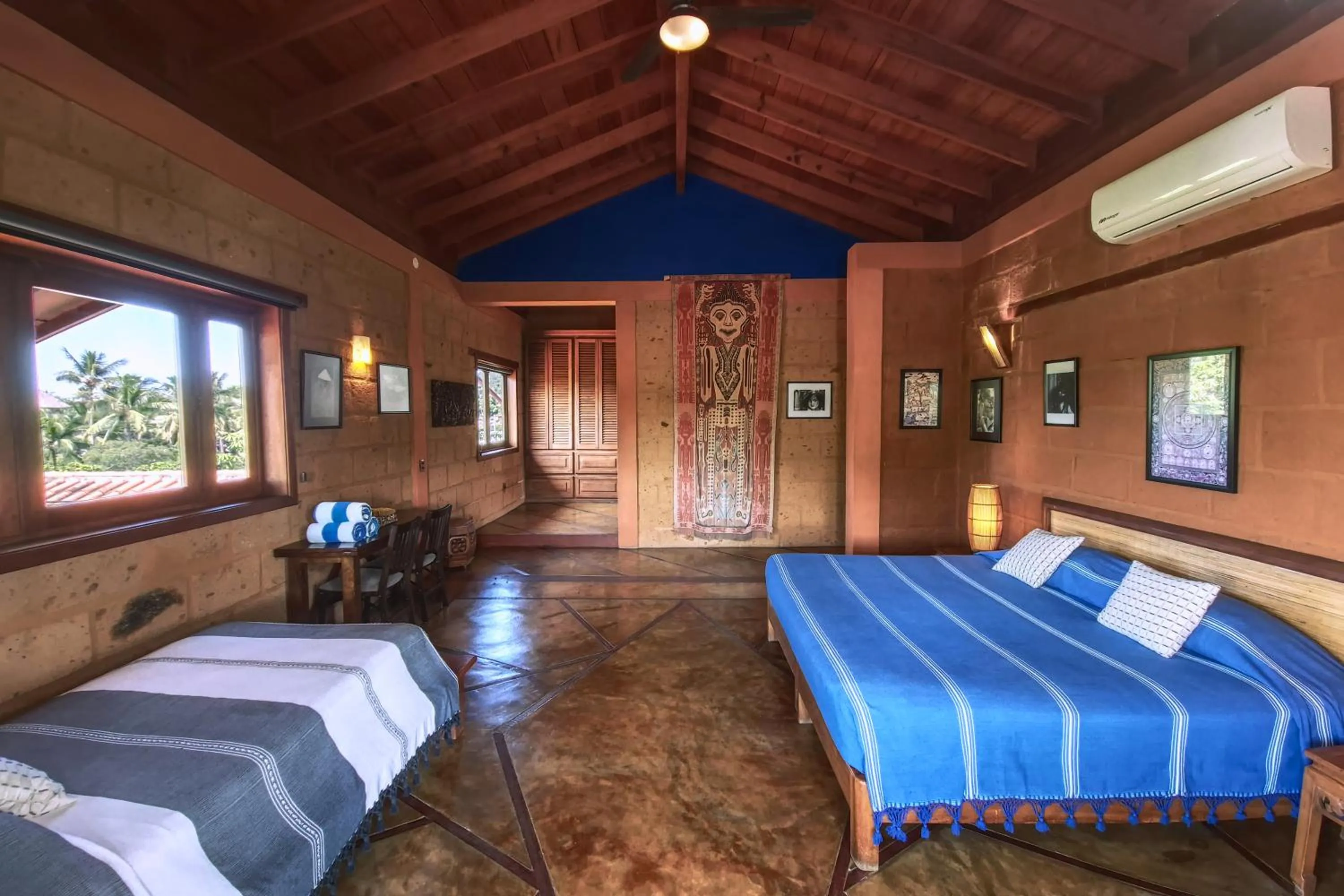 Bed in Hotel Casa San Pancho