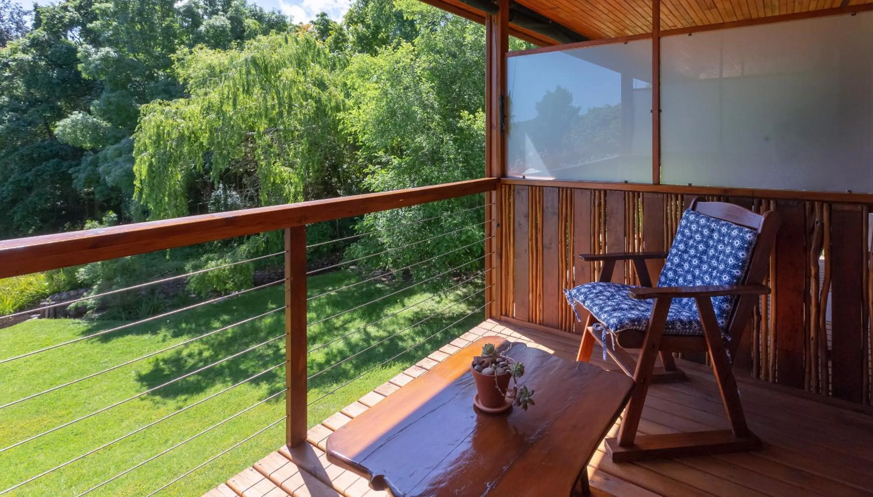 Balcony/Terrace in Pumula Lodge 4 Star Guesthouse Knysna